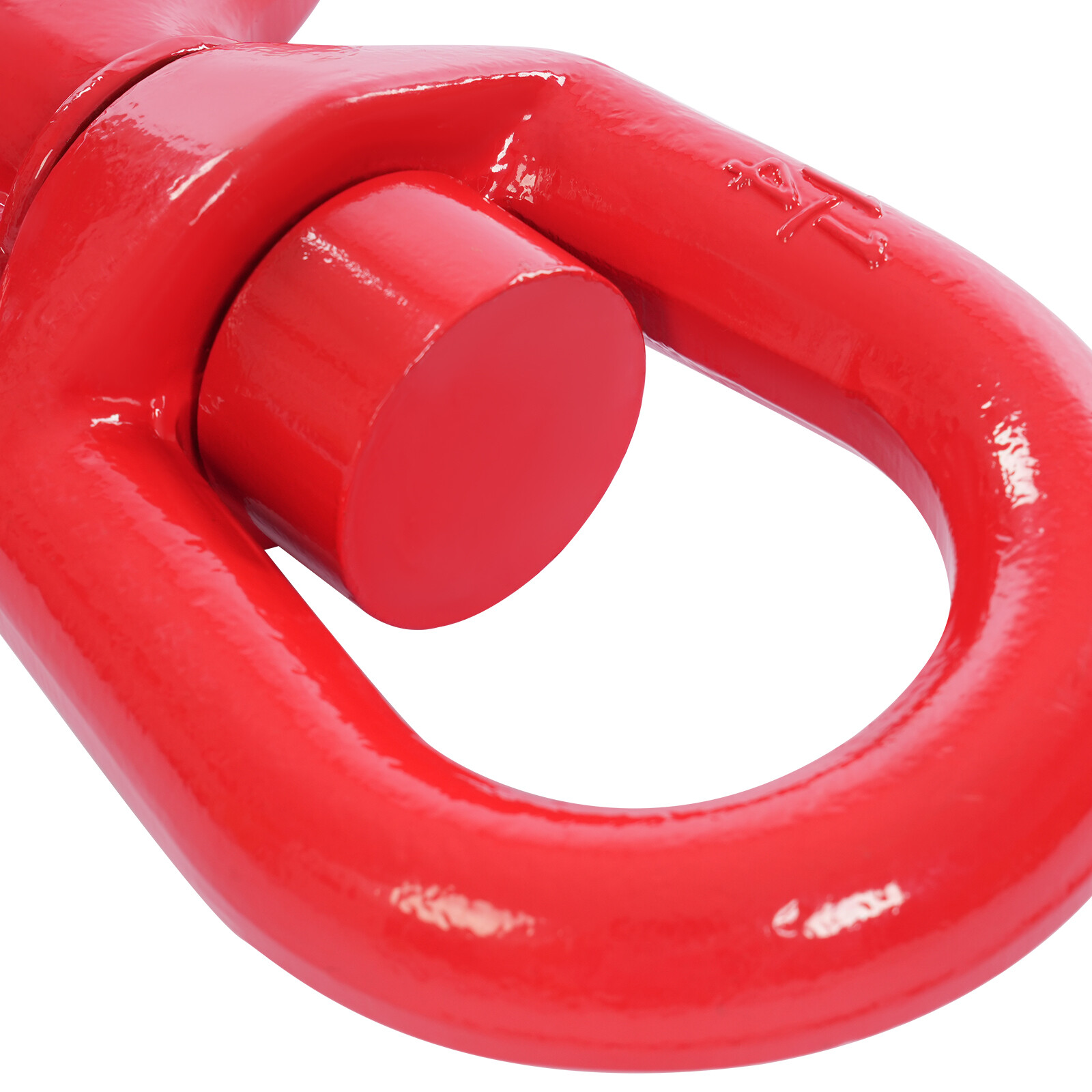 15T/33069.34lb Heavy Duty Swivel Lifting Hook Locking Swivel Hook w/Safety Latch