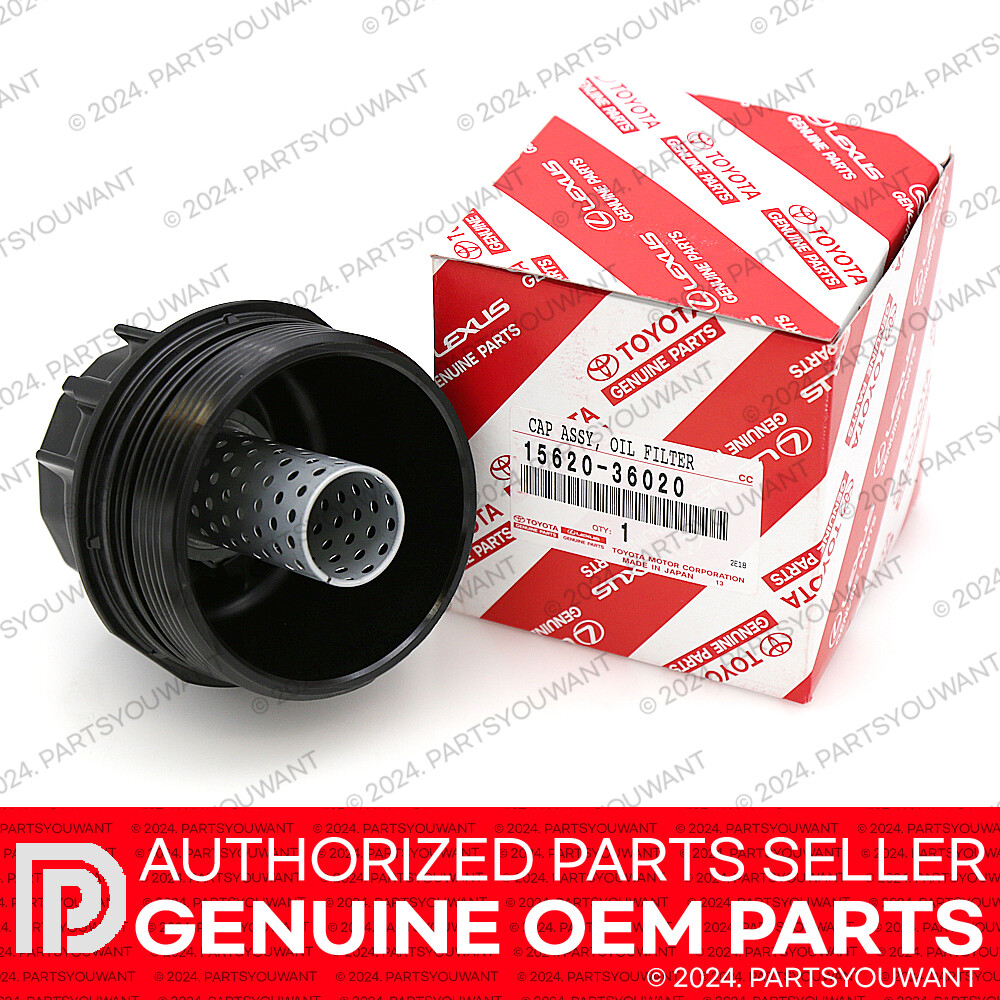 GENUINE Toyota Lexus OEM Engine Oil Filter Housing Cap 15620-36020 / 1562036020