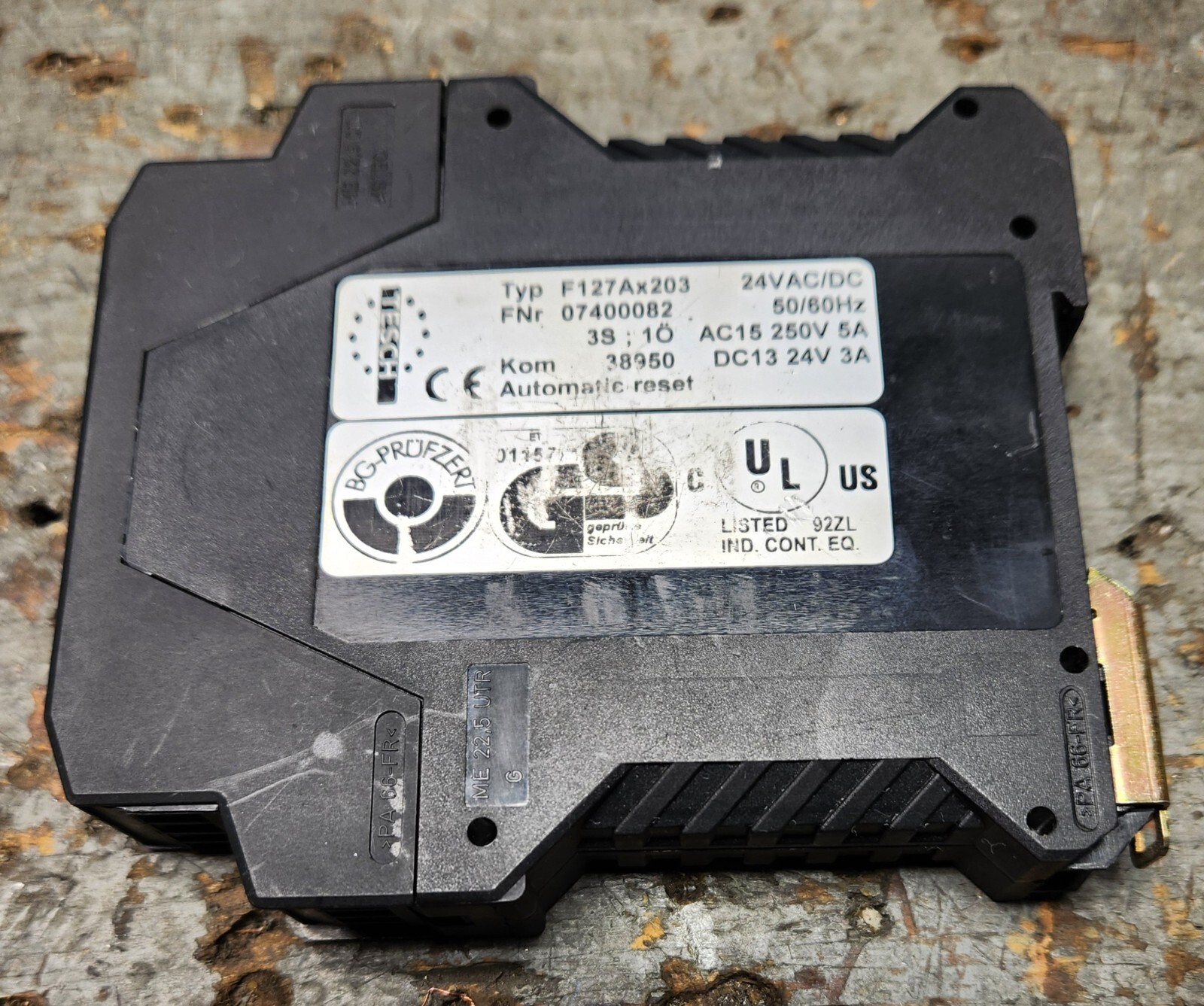 Tesch F127AX203 Automatic Reset 07400082