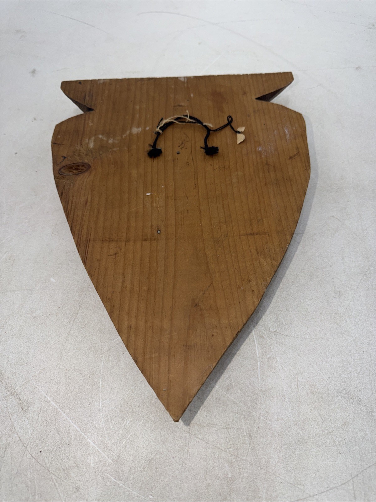 Authentic Canadian Indian Wood Carving With Beaver Pelt Mohawk Hand Carved