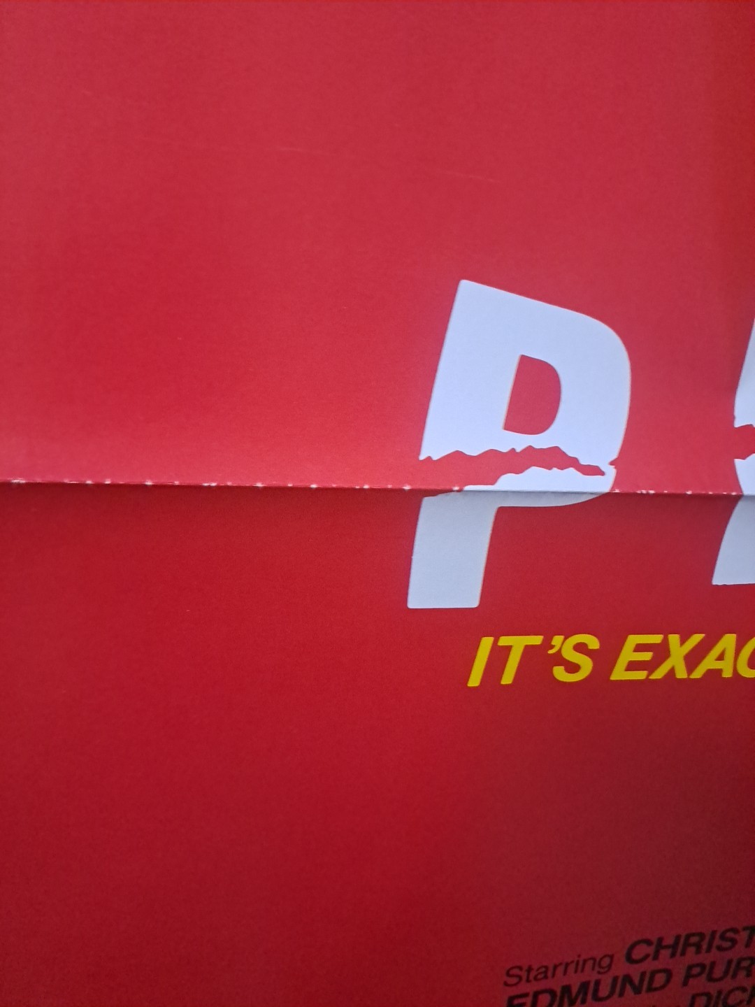 PIECES ORIGINAL 27x41 MOVIE POSTER HORROR 1983 FOLDED