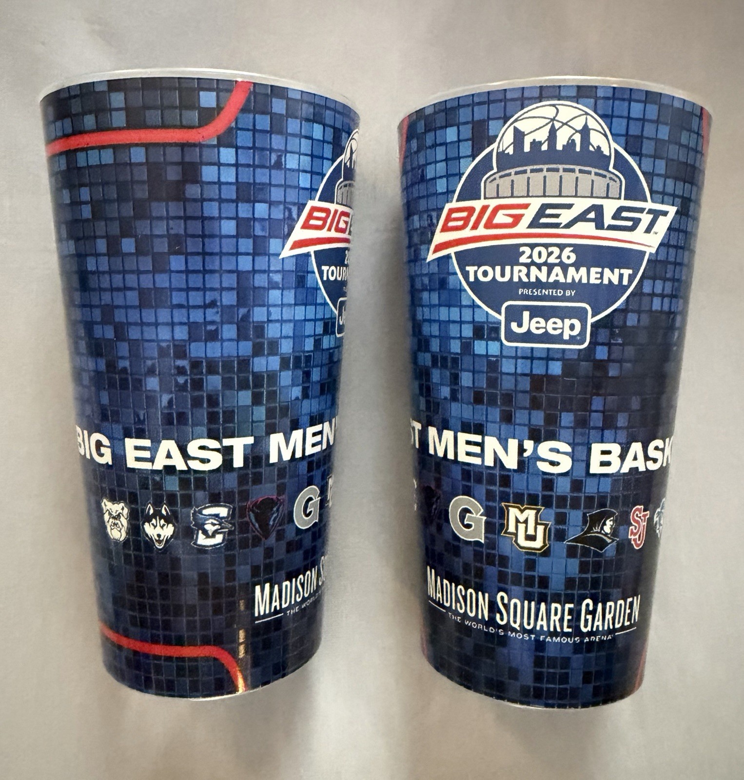 BIG EAST BASKETBALL TOURNAMENT CUP SET MSG 2026 MARCH MADNESS ST JOHNS UCONN