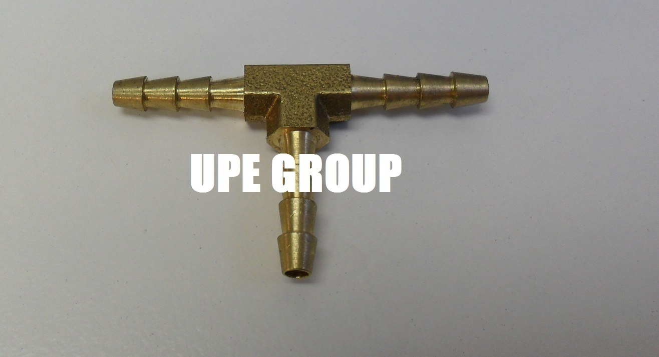 1/8 HOSE BARB TEE Brass Pipe 3 WAY T Fitting Thread Gas Fuel Water Air