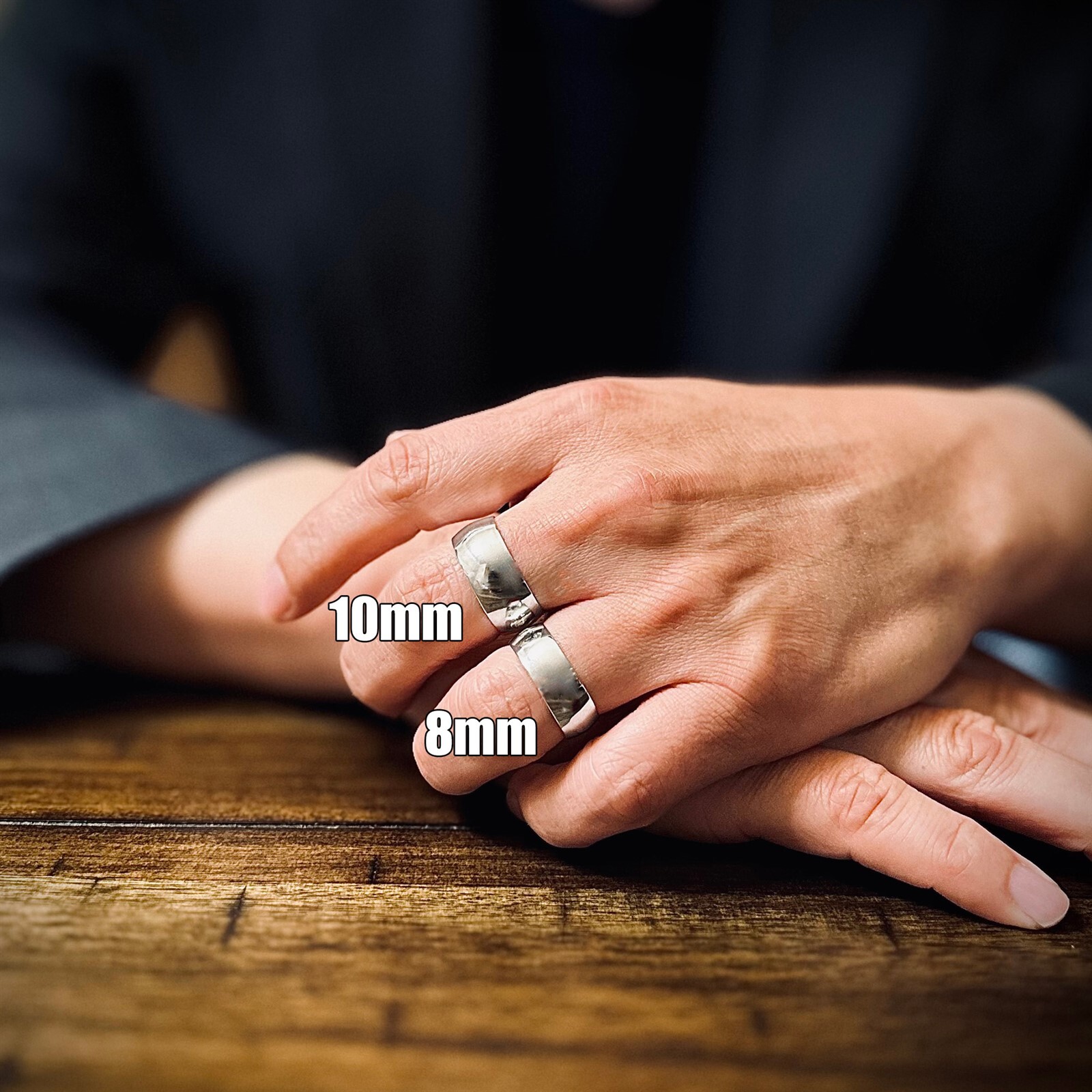 Guaranteed 925 Sterling Silver Plain Polished Wedding Band Ring Men's Women's