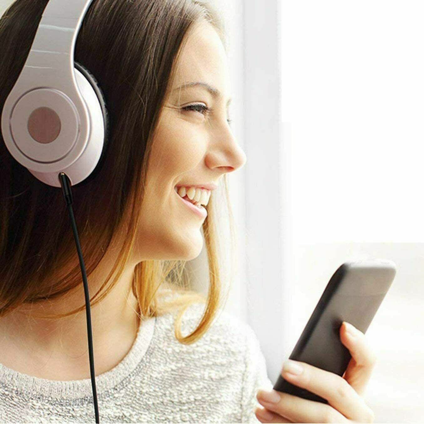 IPhone 7 8 X XR 11 12 13 Pro Max 8 Pin to 3.5mm AUX Audio Car Adapter Cord lot