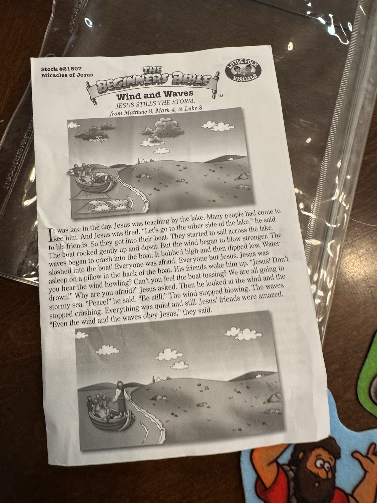 The Beginners Bible Story Felt Figures for Flannel Board Miracles Of Jesus w