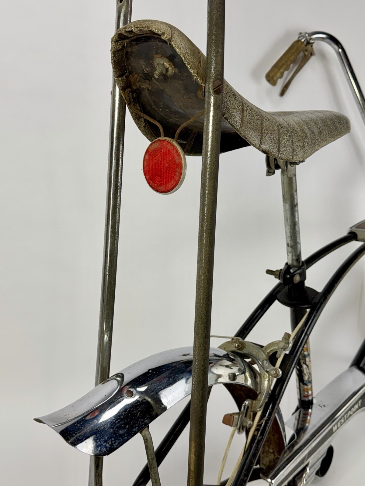 Vintage 60s AMF Westpoint 5 Speed Shifter USA Muscle Bike Dragster Banana Seat