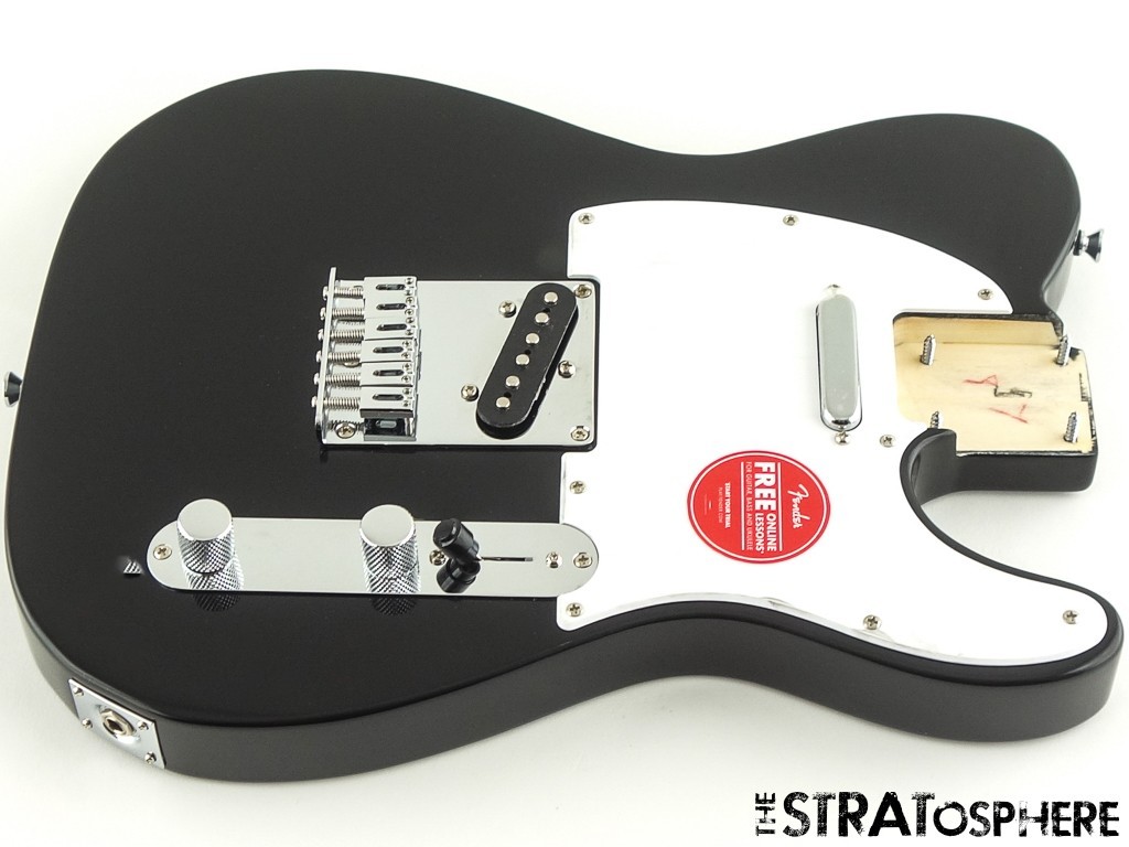 Fender Squier Sonic Tele LOADED BODY Telecaster Guitar Part Black