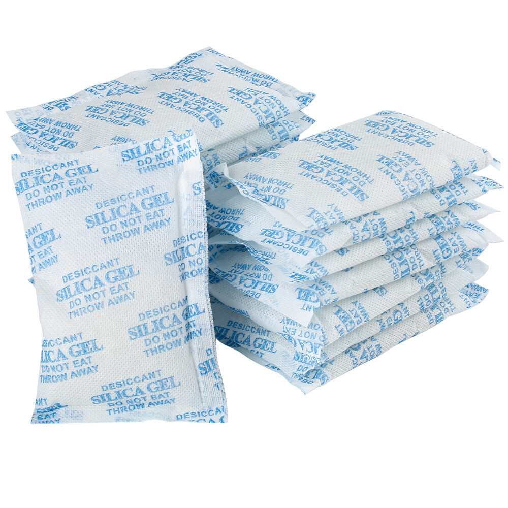 0.5g-500g Gram Silica Gel Desiccant Packets Moisture Absorber Packs Reusable Lot