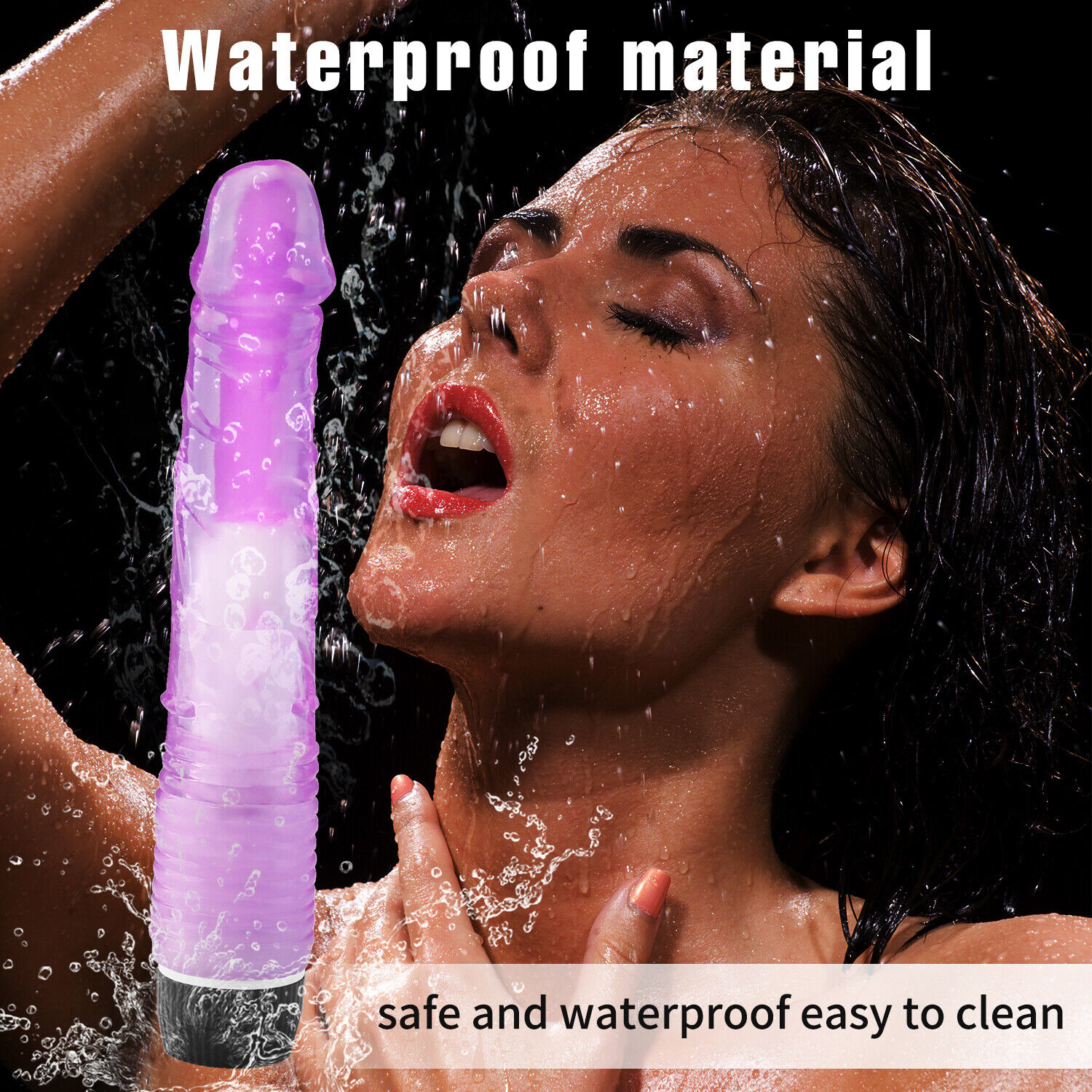 Multispeed Vibrator G Spot Dildo Rabbit Female Adult Sex Toy Waterproof Massager