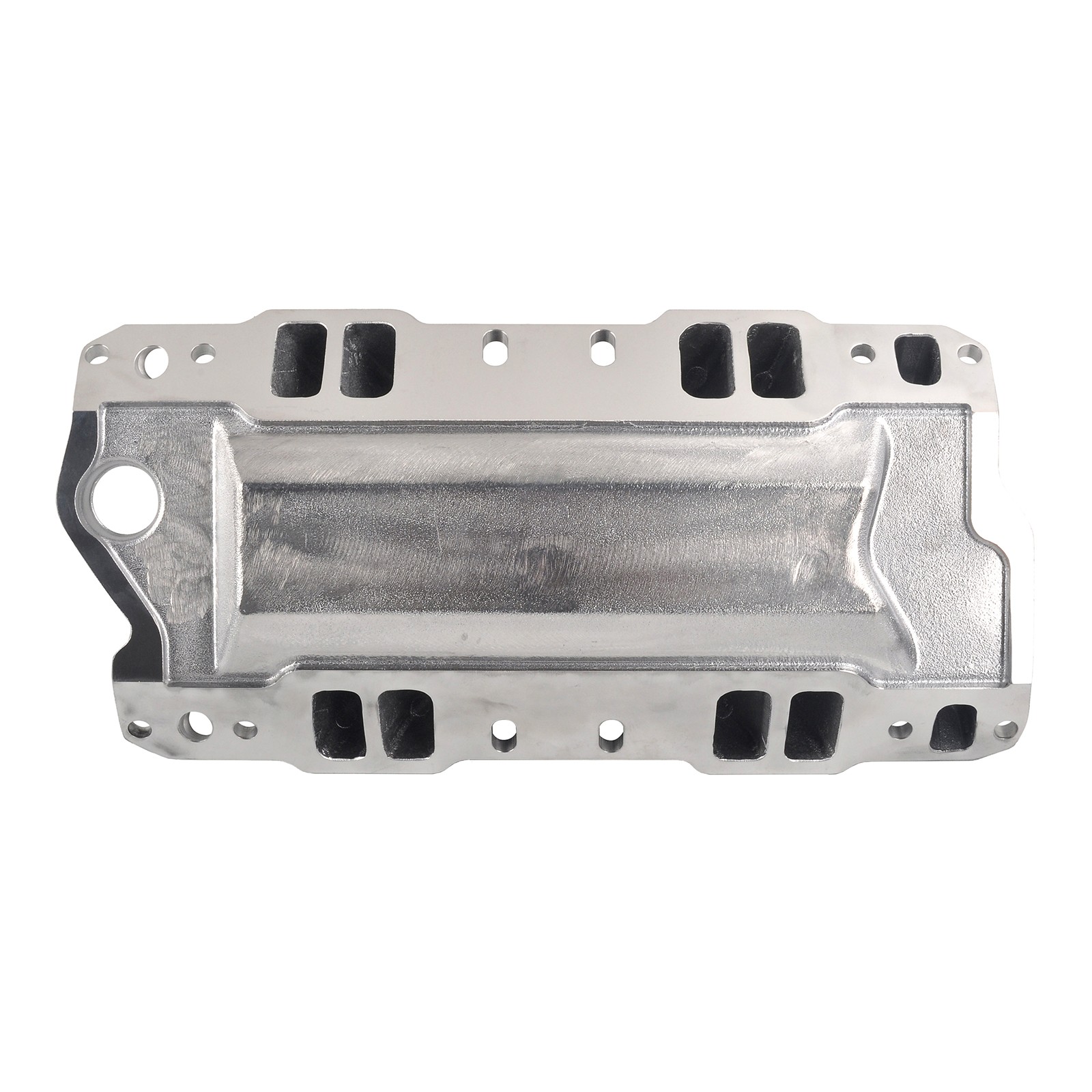 For 1957-95 Small Block Chevy SBC 350 400 Polished Single Plane Intake Manifold