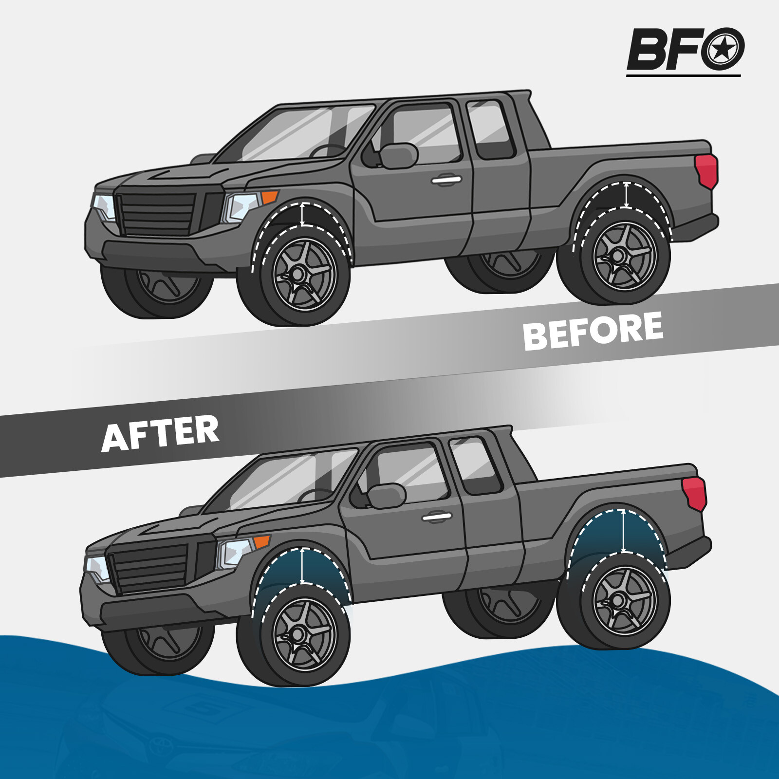 3" Lowering Coil Springs 5" Drop Axle Flip Kit For Ford Ranger Mazda B 1983-1997