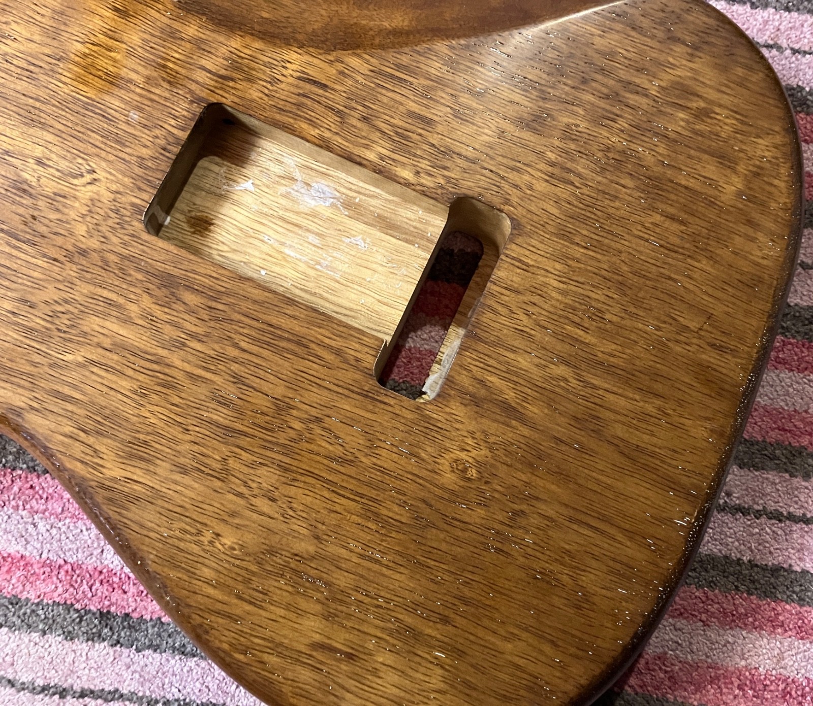 80's Custom Ax Korina Strat Style Guitar Body Stratocaster-Nice Quality