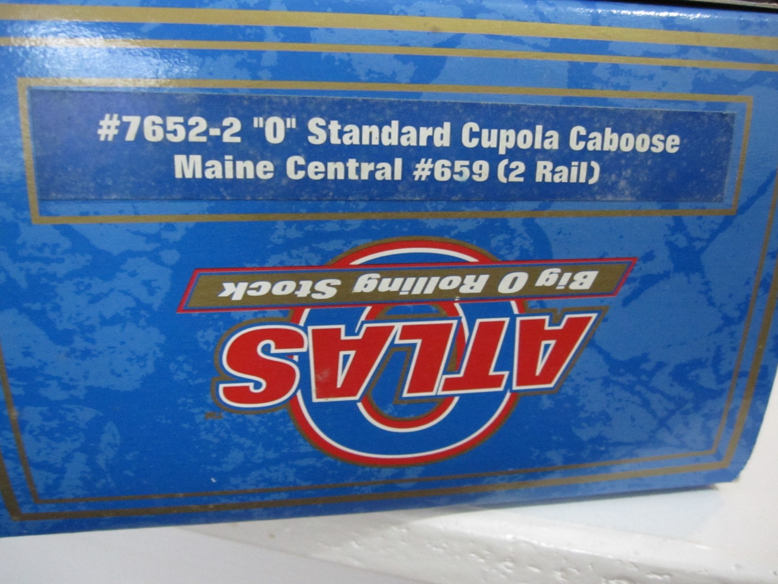 Atlas O 2R #7652-2 "Maine Central" Standard Cupola Caboose