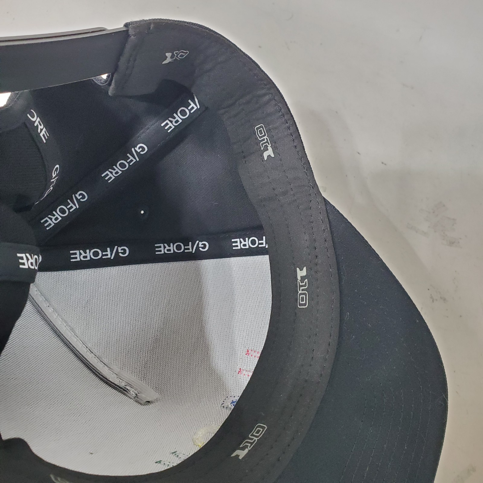 G Fore Hat Mens Black Country Club Hack Snapback Trucker Flexfit Tech 110