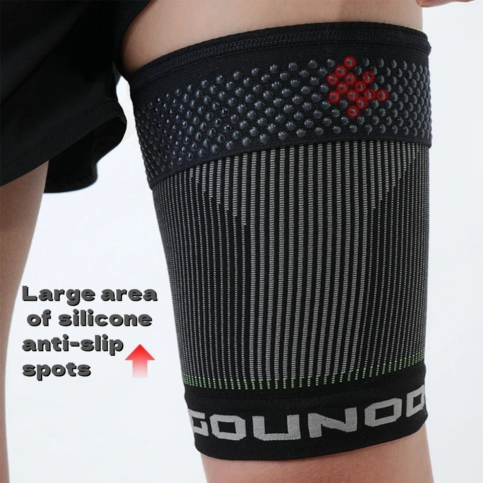 Compression Brace Leg Support Hip Sciatica Nerve Pain Relief Thigh Hamstring Gym