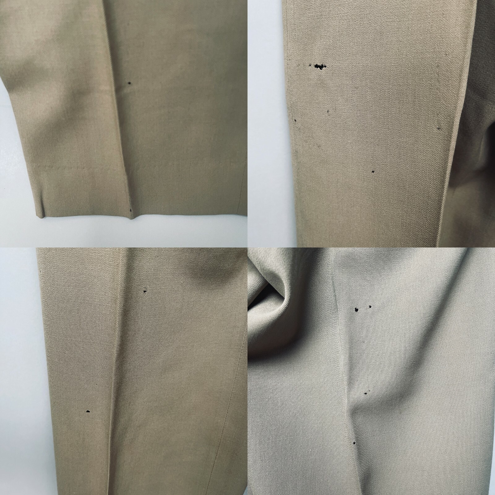 Vintage WWII 1943 US Army Issued 575 Summer Uniform Tunic Pants 5 Bars Size 34S