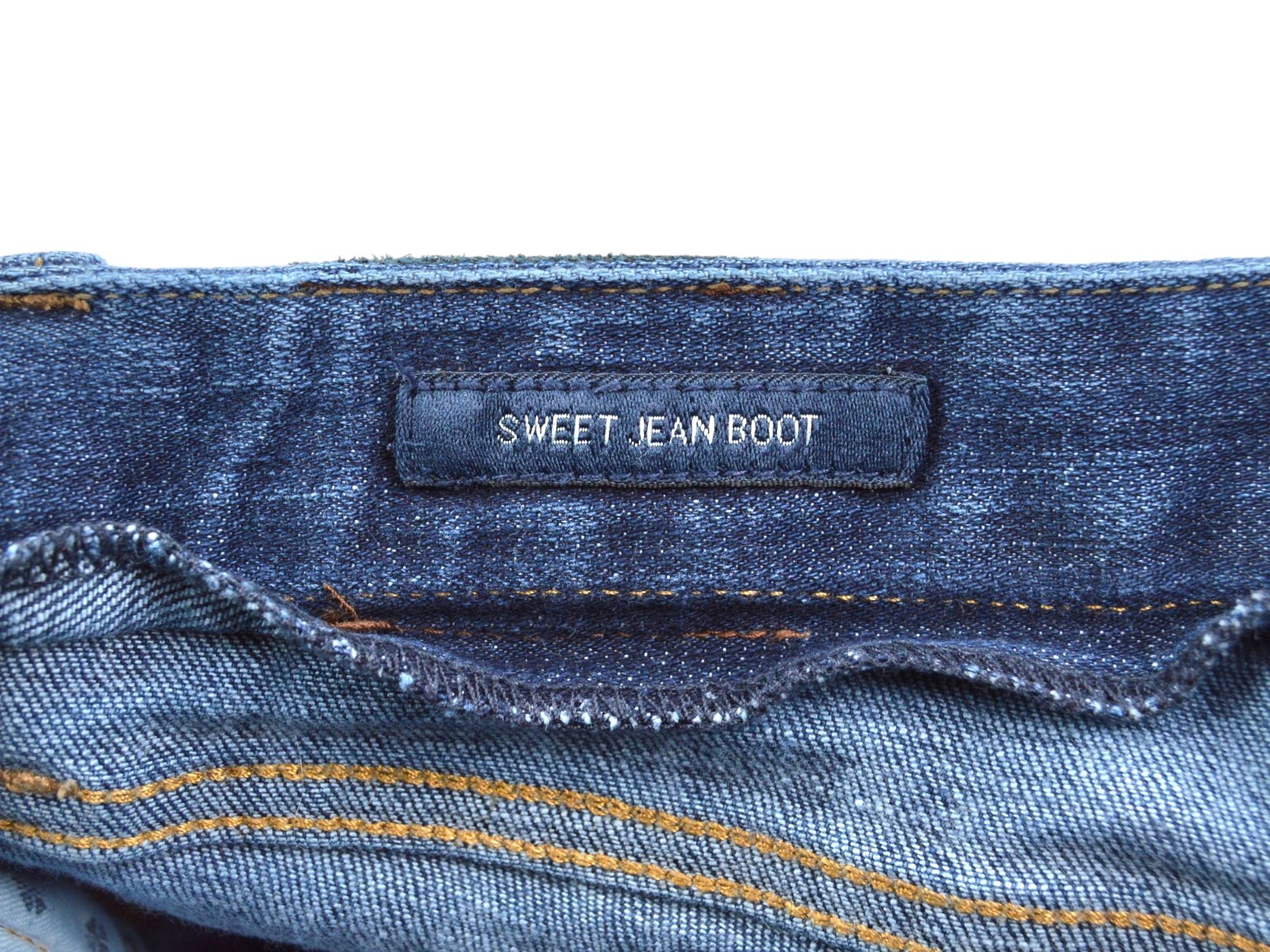 Lucky Brand Sweet Jean Boot Jeans Women Size 10 Mid Rise Blue Denim Vintage Wash