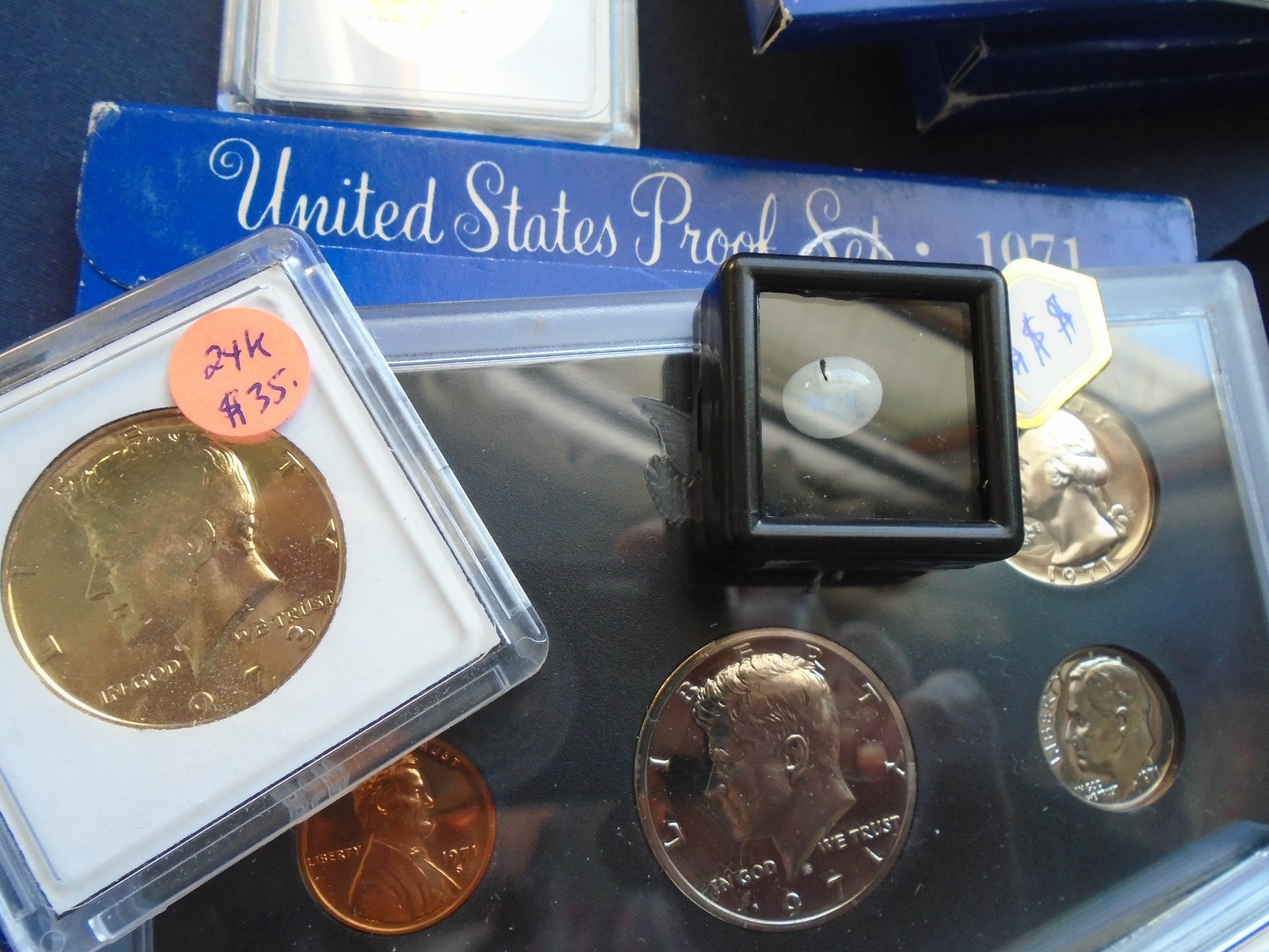 Estate lot Sale US Coins ~GOLD, RARE PROOF COINS, OPALS- 7 PC. LOTS-INVEST NOW