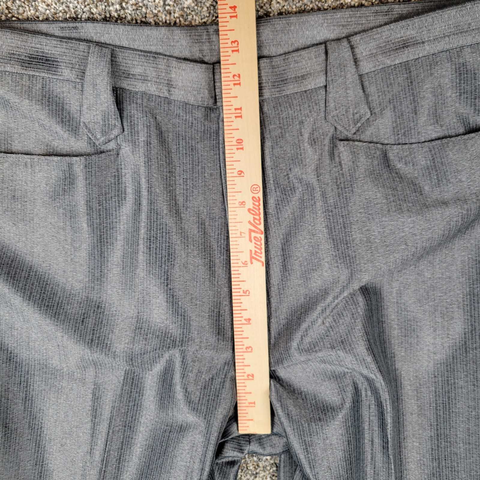 Vintage Pagano West Dress Pants Mens 37 Gray Westerner Swedish Wrap Unhemmed NWT