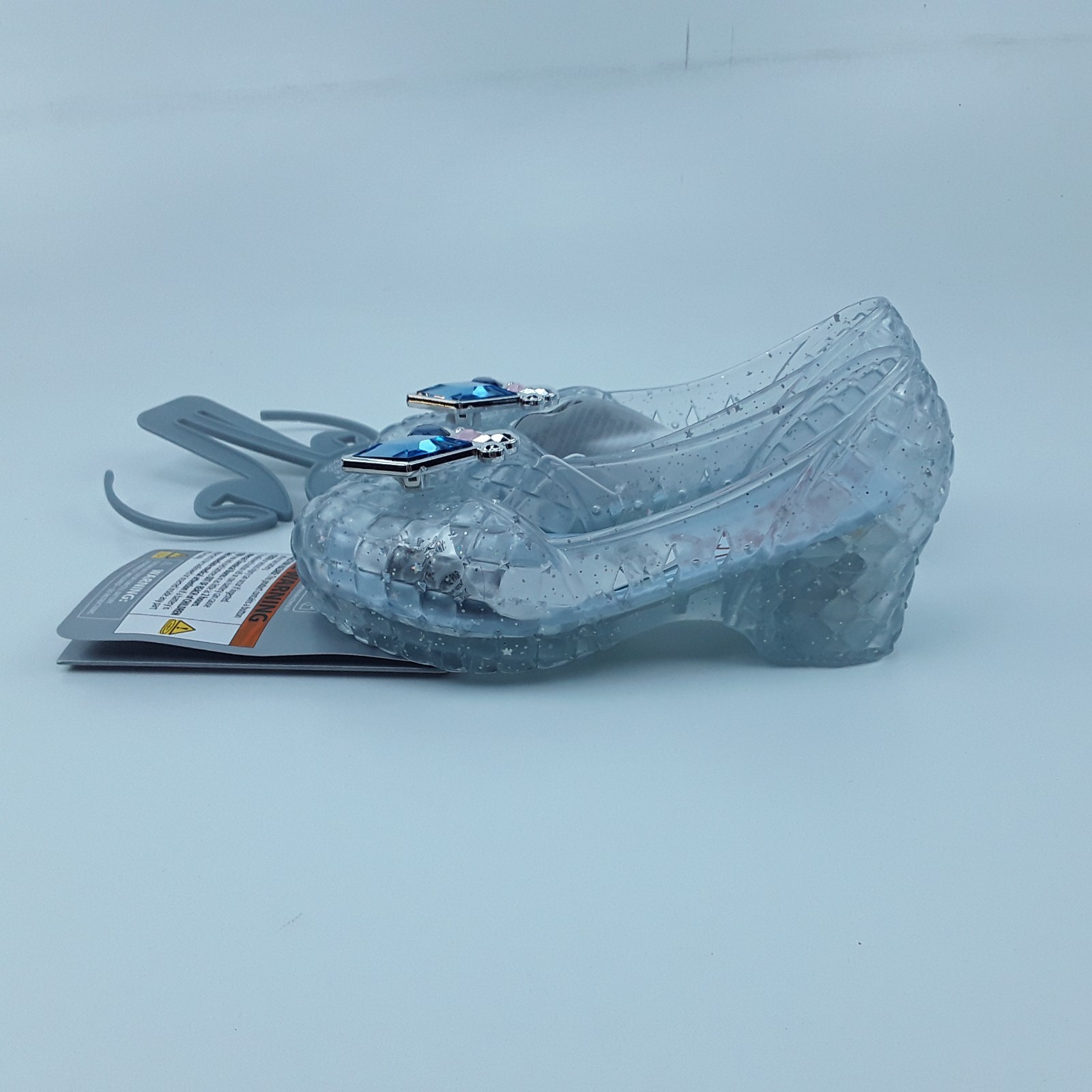 Disney Cinderella Light-Up Costume Footwear Size 9/10 Youth Faceted Gem Age 3+