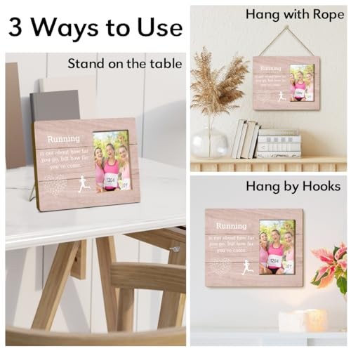 Running Race Picture Frame, Marathon Half Marathon Runners Running Marathon /46