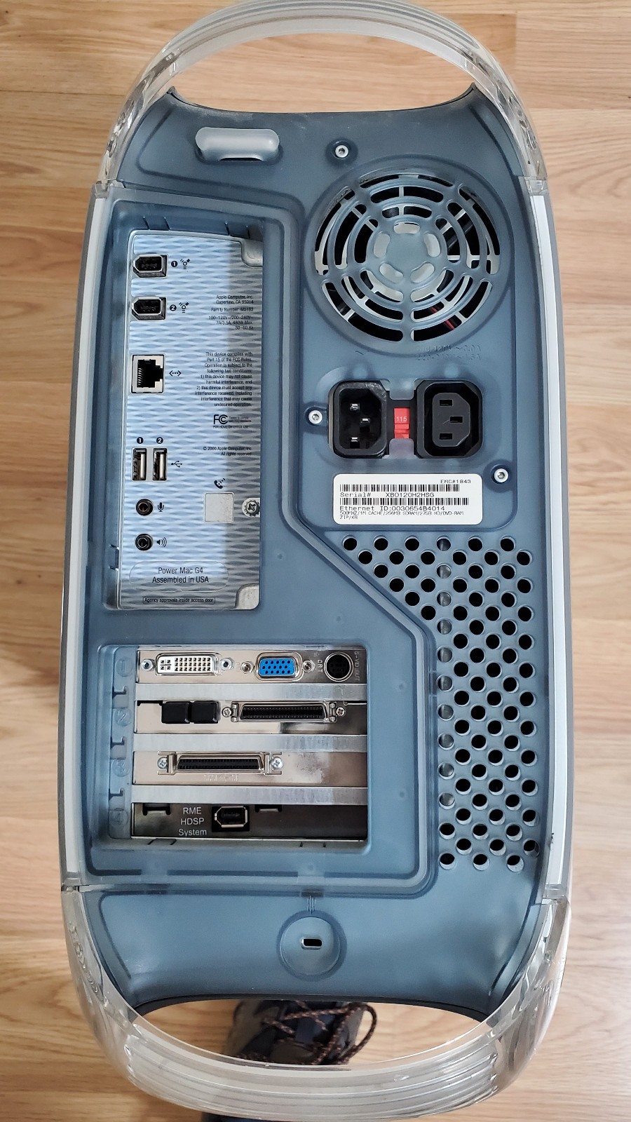 Apple Power Mac G4 2001 500MHz 1GB RAM Radeon 8500 RAID SCSI No HDD No OS