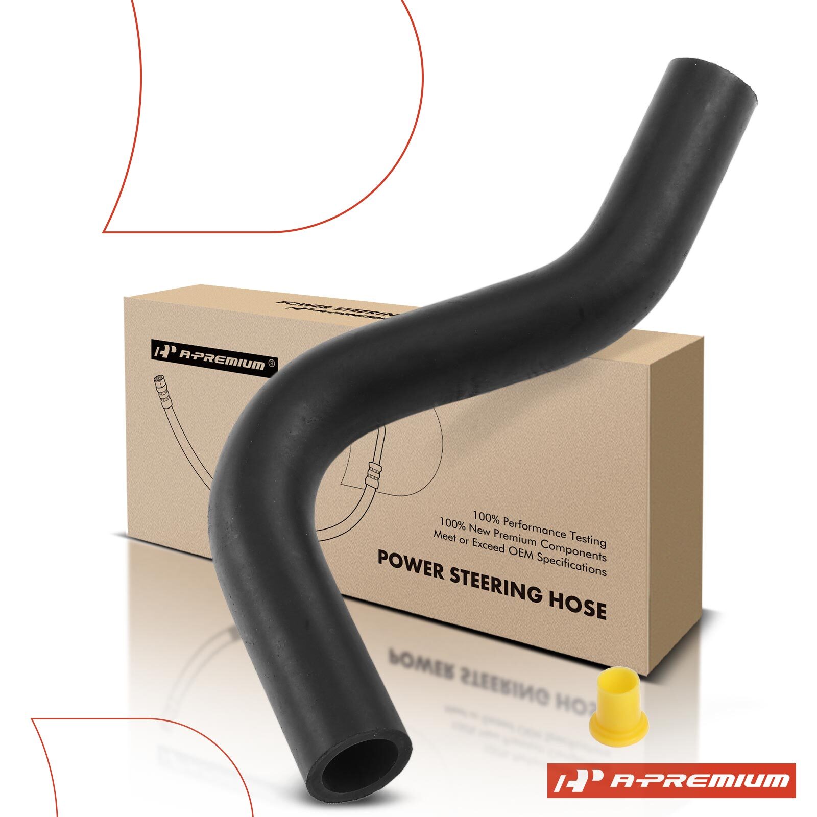 New Power Steering Reservoir Line Hose Assembly for Honda Odyssey 2011-2017 3.5L