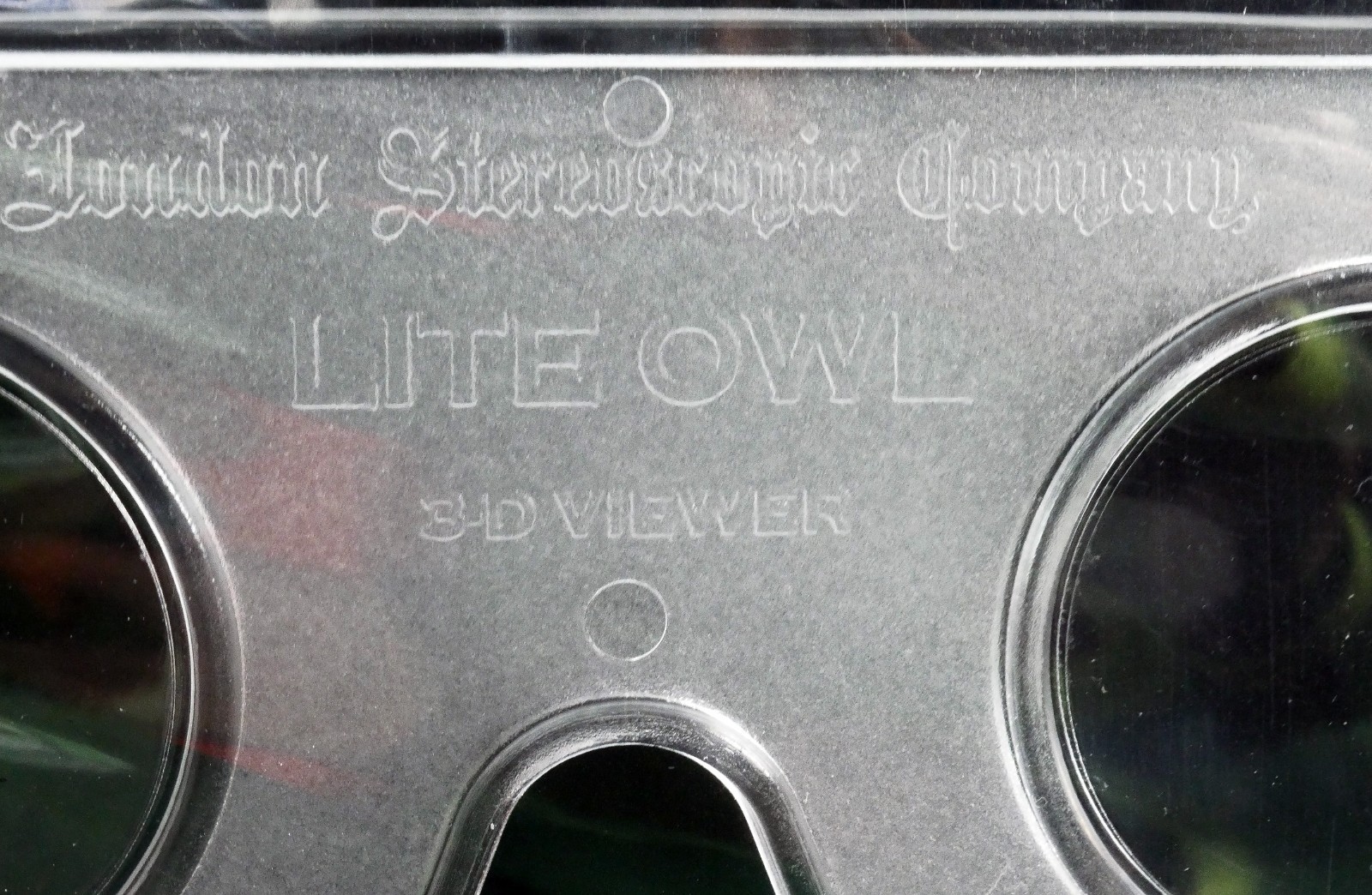 Lite OWL Stereoscope 3D print photo viewer by Brian May