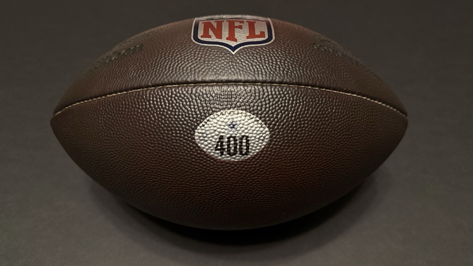 Dallas Cowboys 2022 Wilson Duke Football # 400 - Prepped