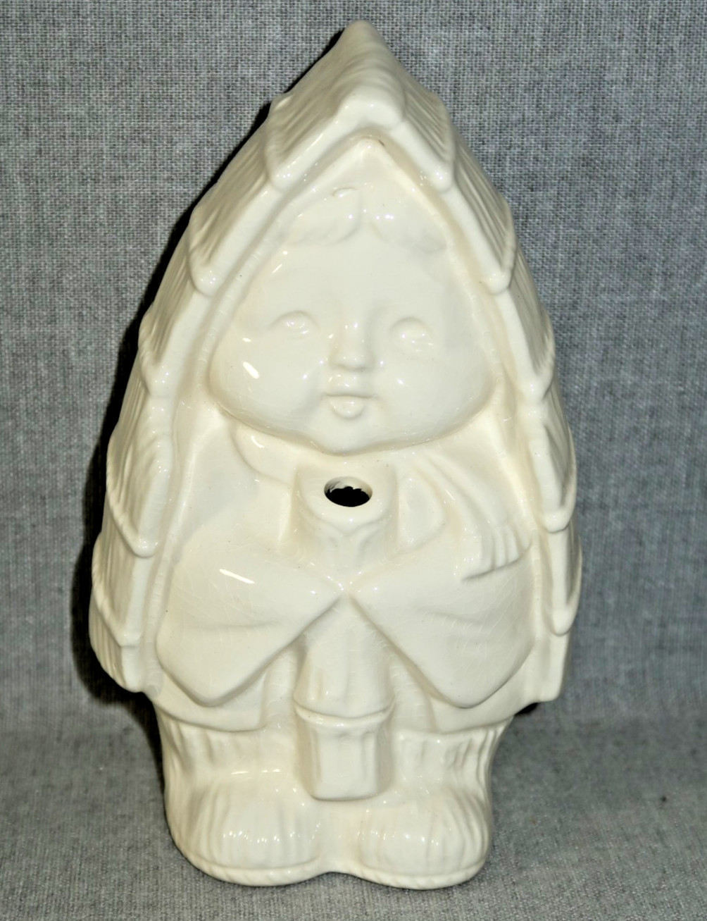 VTG 70’s Ceramic Tiki Benihana Drink Cocktail Mug Canoe Boy MCM Japan 6.5" Tall