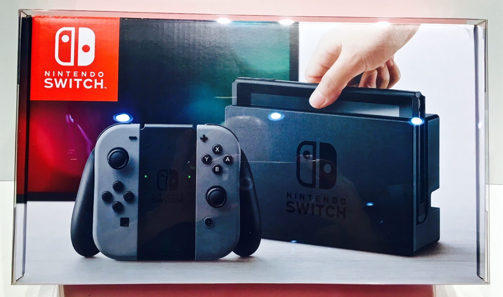 1 Console Box Protector For Nintendo SWITCH Original + Super Smash Bros. READ!