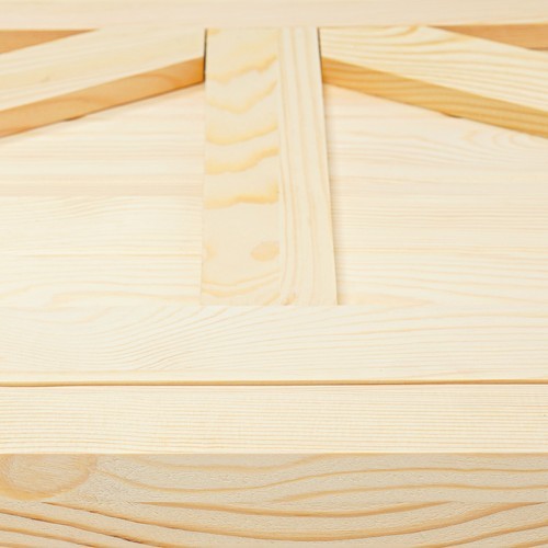 Wooden Swinging Doors 1.38 In 35.43*15.75 In For Bathroom Double Door With Hinge