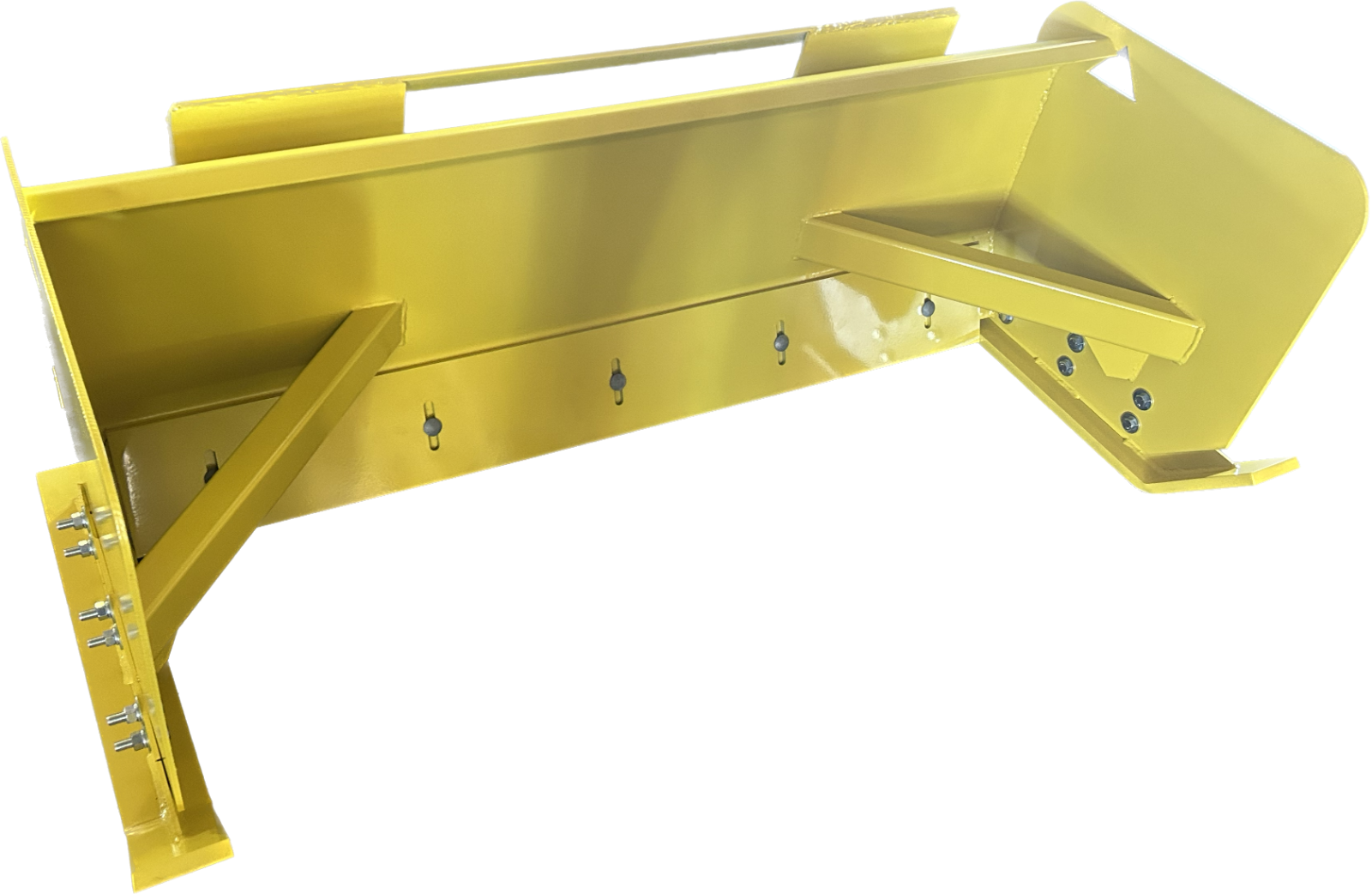 Linville 5' low profile skid steer snow pusher Box AMERICAN MADE FREE SHIPPING