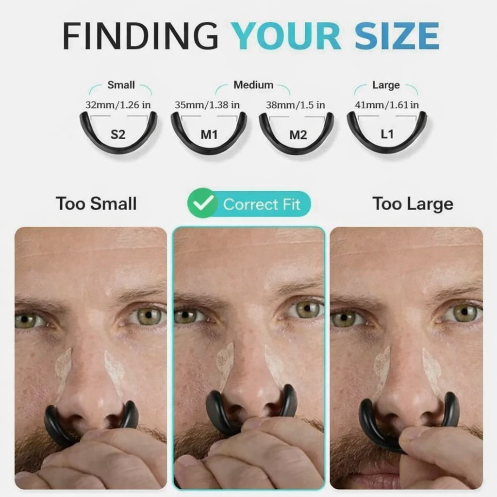 30PCS Magnetic Nasal Dilator Anti Snoring Nose Breathing Clip Sleep Aid Kit