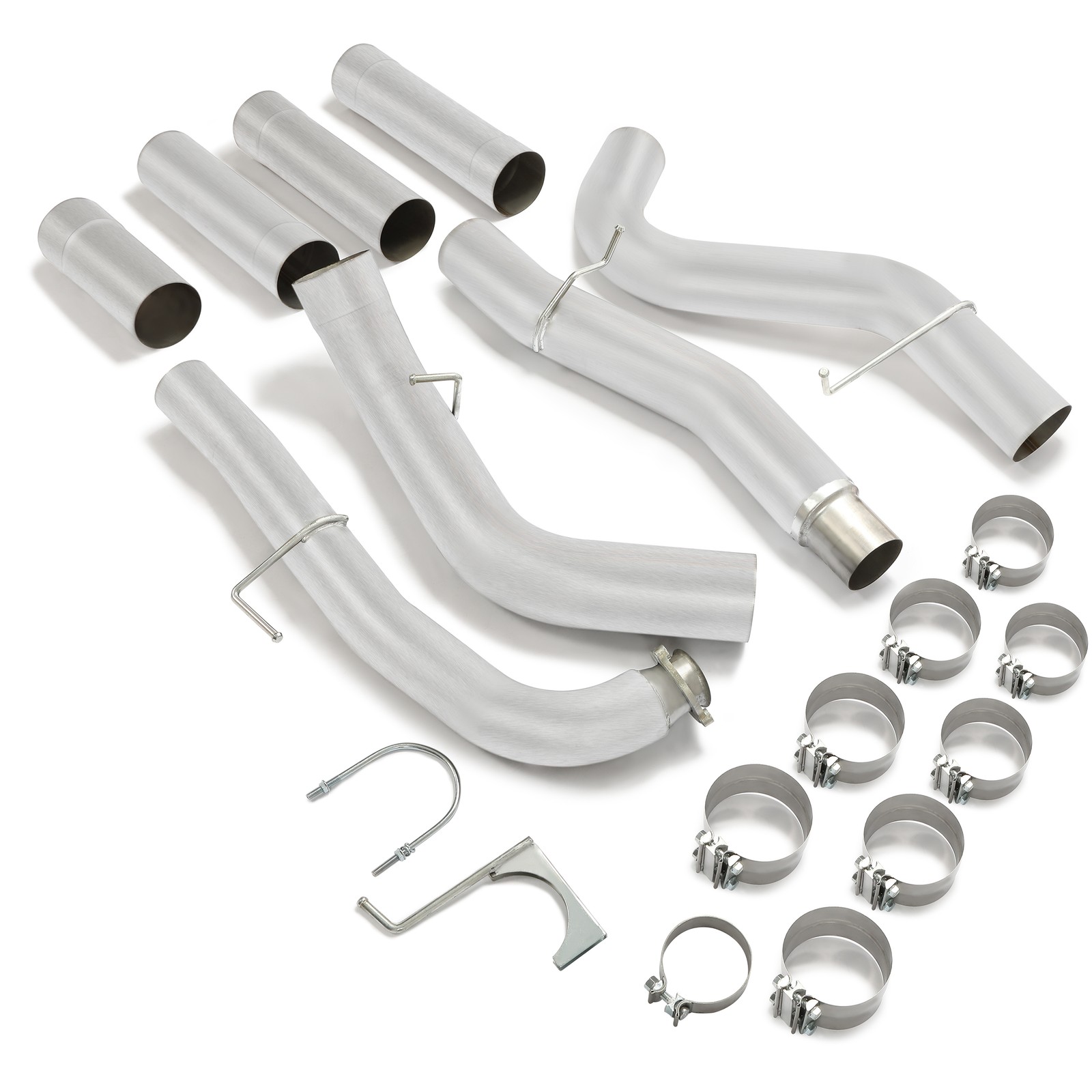 For 2015.5-2016 Duramax 2500/3500 6.6L 5" Exhaust Pipe 409 Stainless Steel