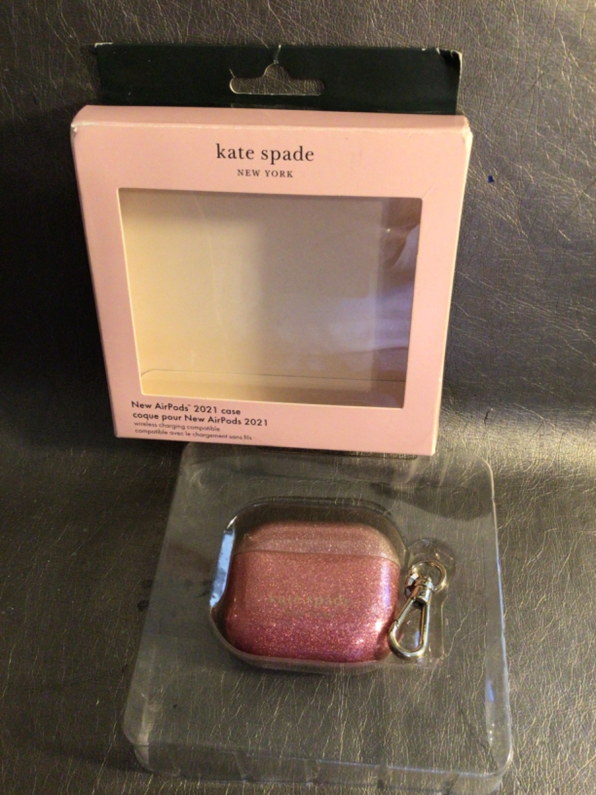 Kate Spade New York Protective Case for AirPods 2021 - 3rd Gen -  Sunset Glitter