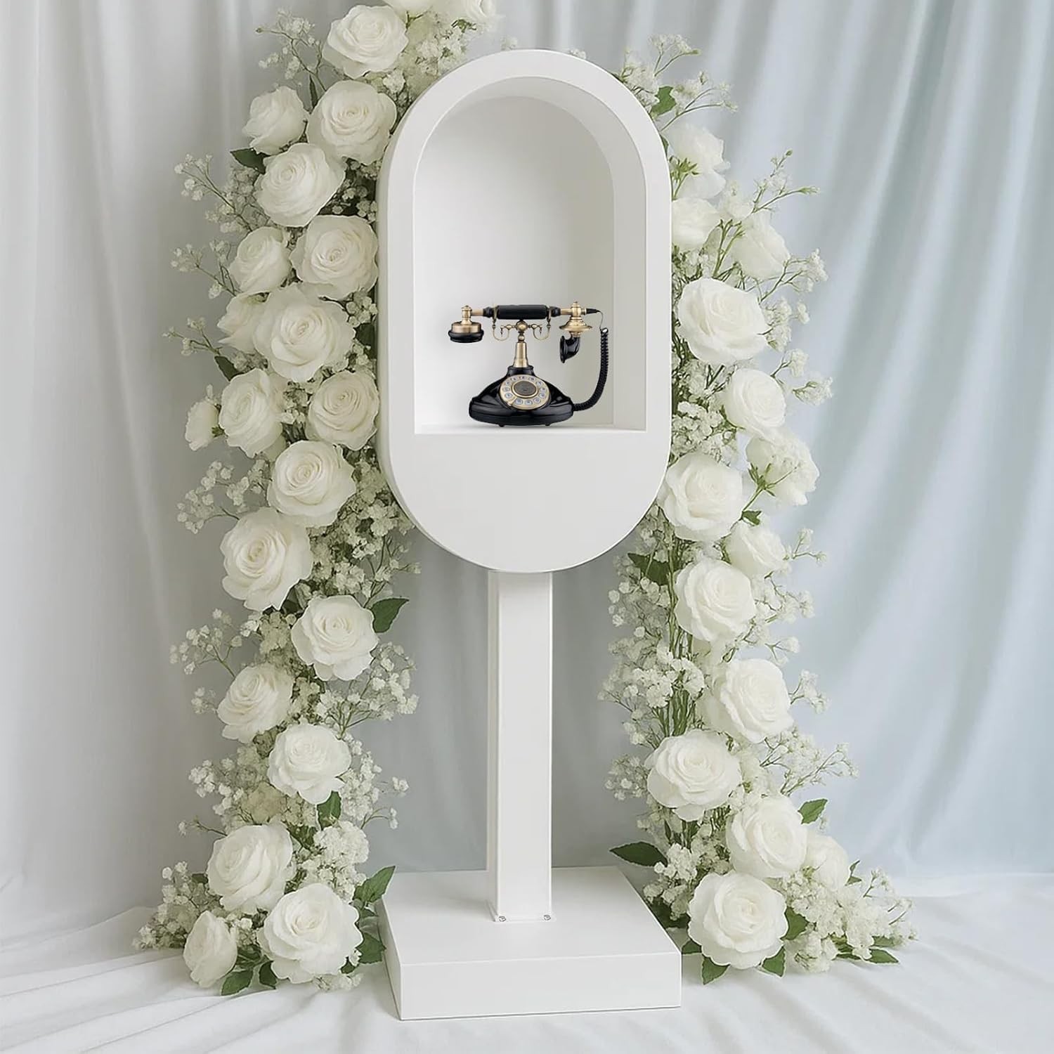 Audio Guest Book Stand Phone Booth Box for Wedding Party Video