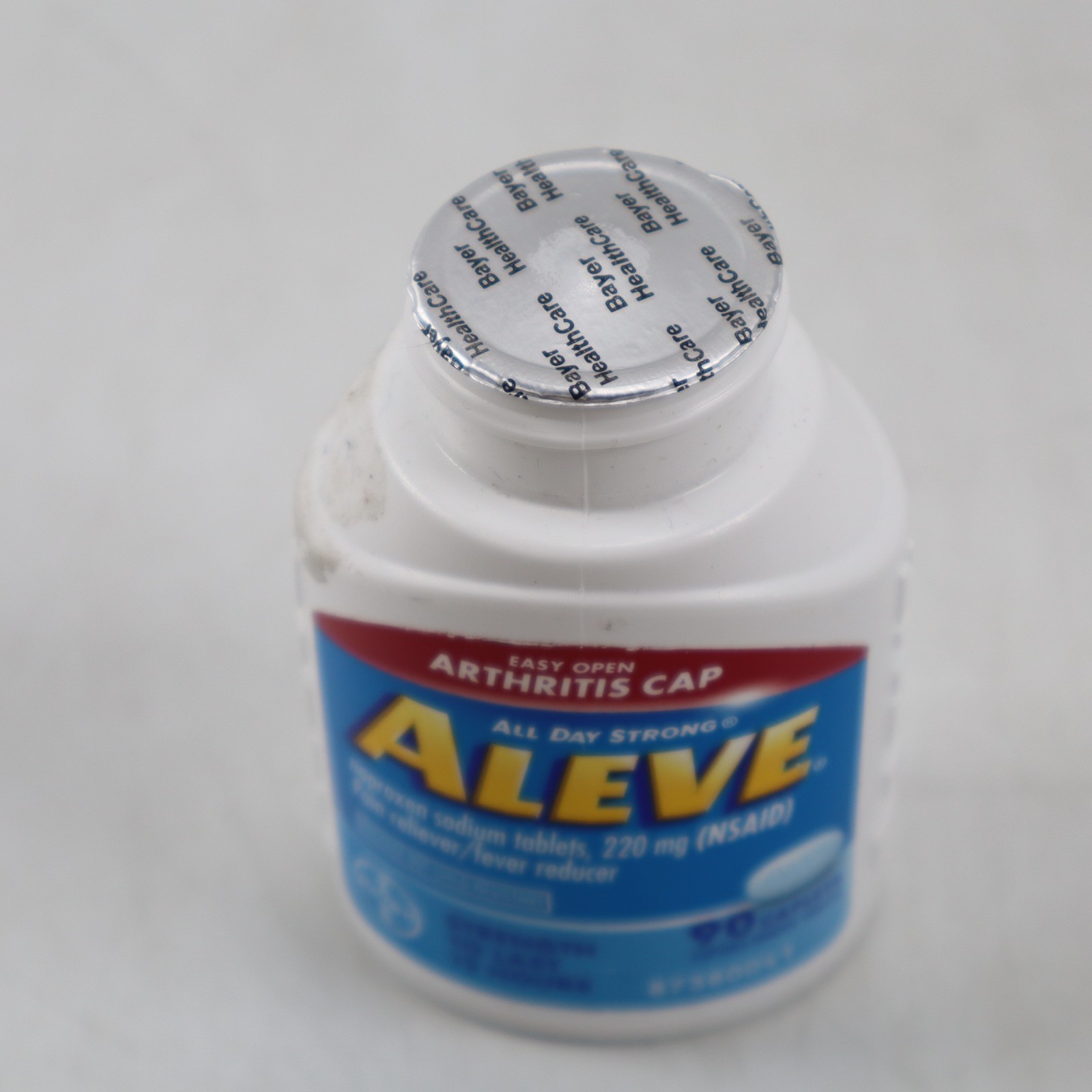 3PK Aleve Naproxen Sodium Arthritis Pain Reliever & Fever Reducer 90ct EXP03/26+