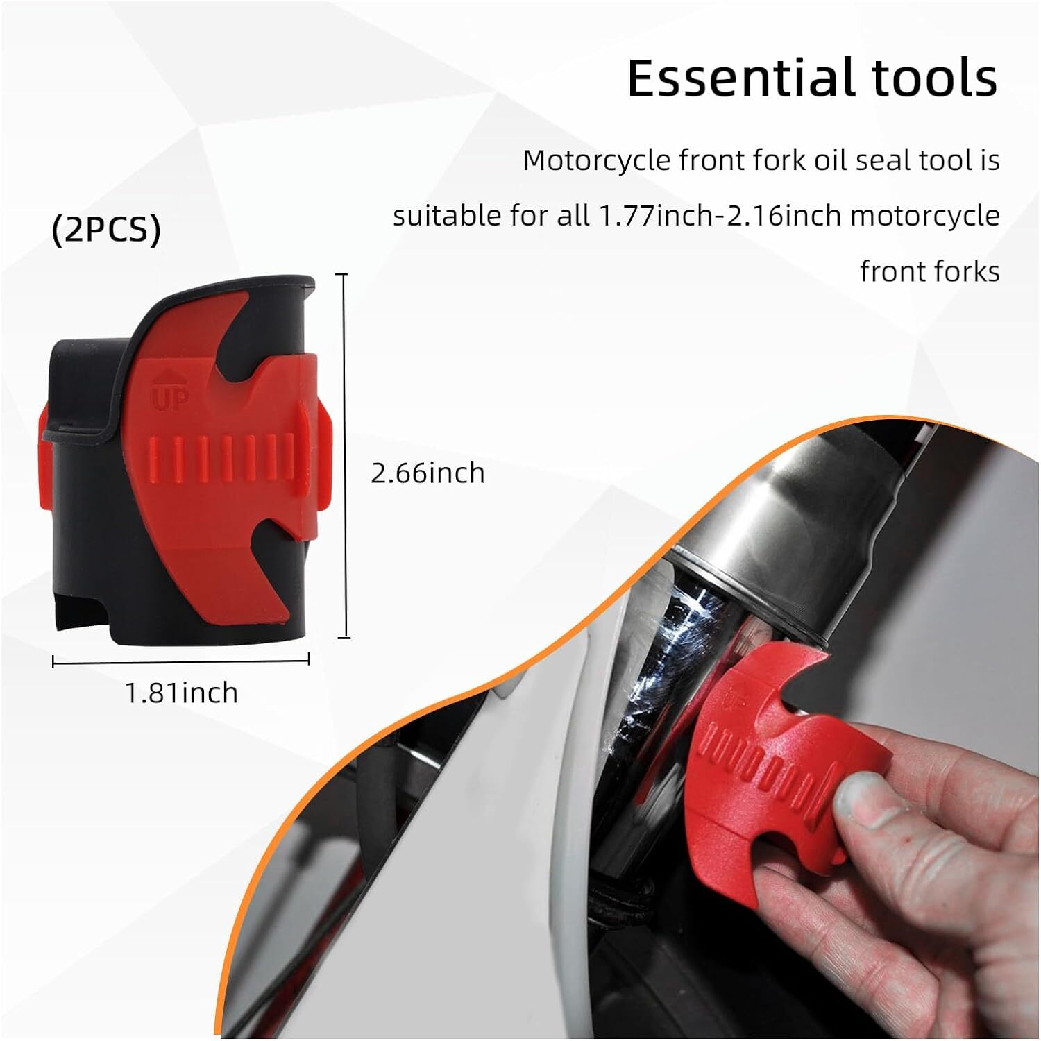 Front Fork Seal Cleaning Tool Universal Motorcycle Dirt Bike Fork Shock Absorber