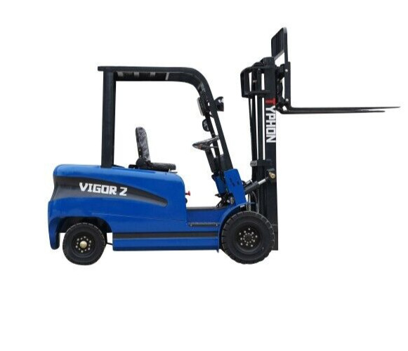 New 2 Ton Rated Capacity TYPHON Electric Forklift Lifter w Side Shift, 3 Stage