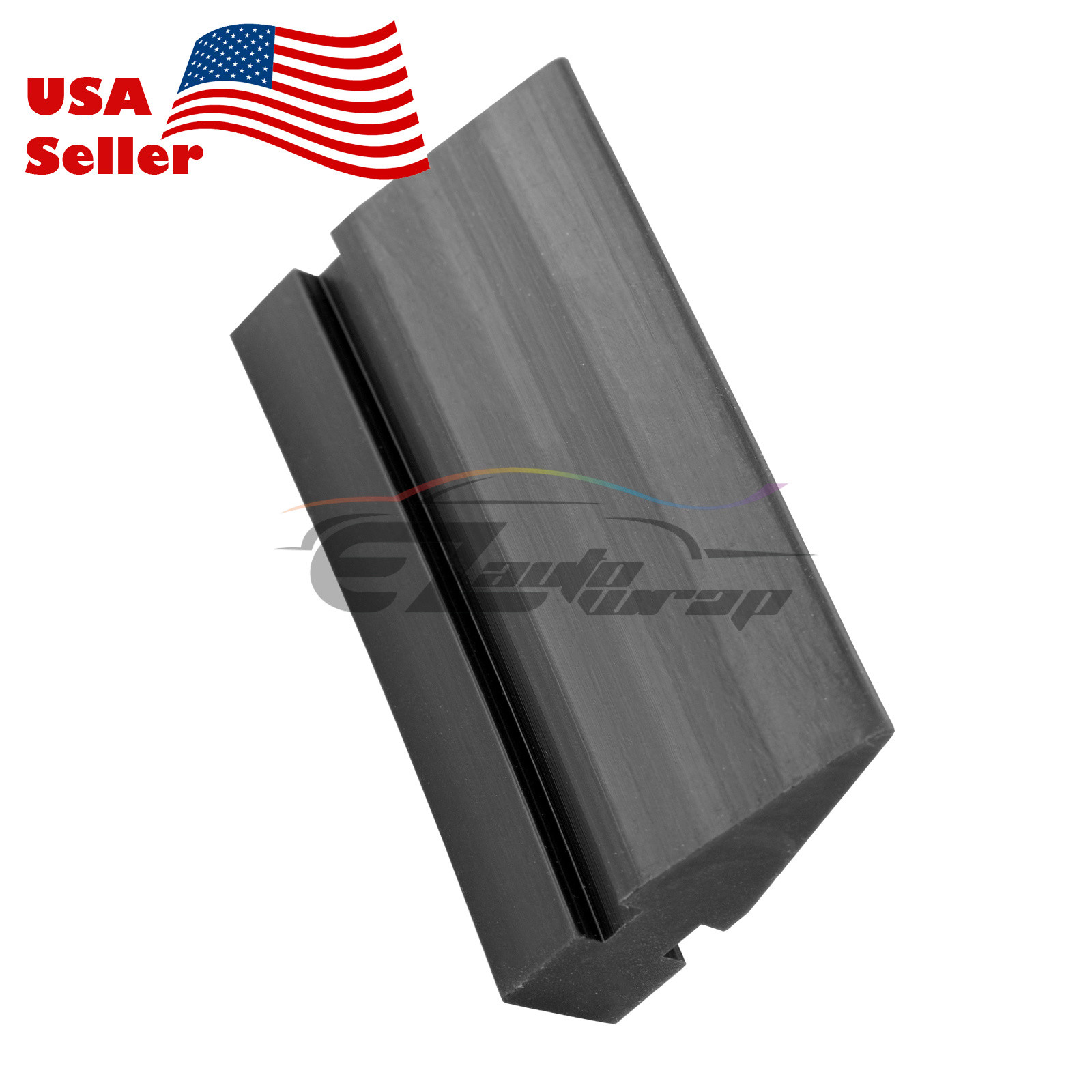 Window Tint Black Turbo Squeegee 4" Rubber Material Car Auto Tinting Film Tool