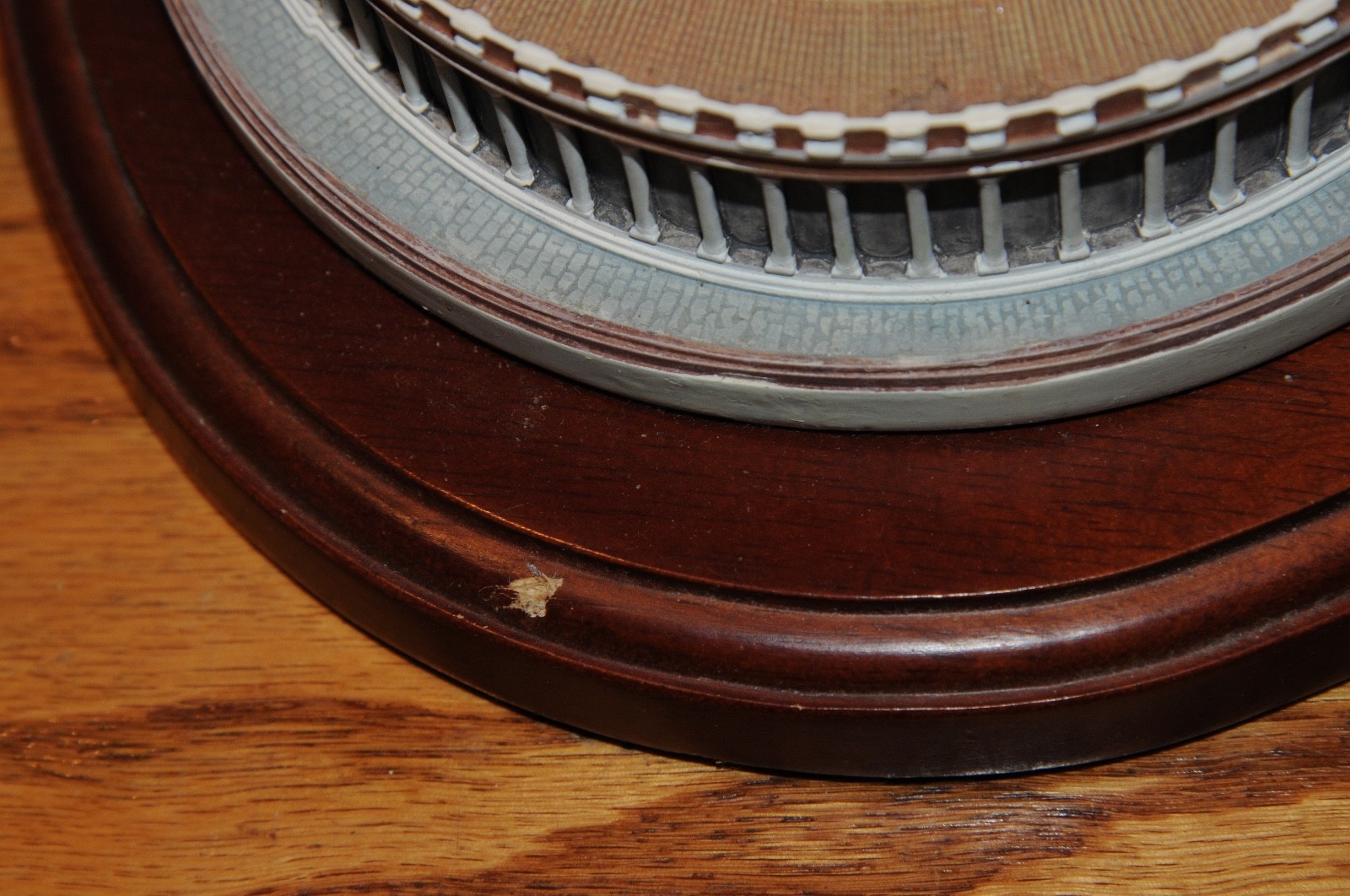 The Vatican St. Peters Basilica Model with Wood Base Religion Christianity *****