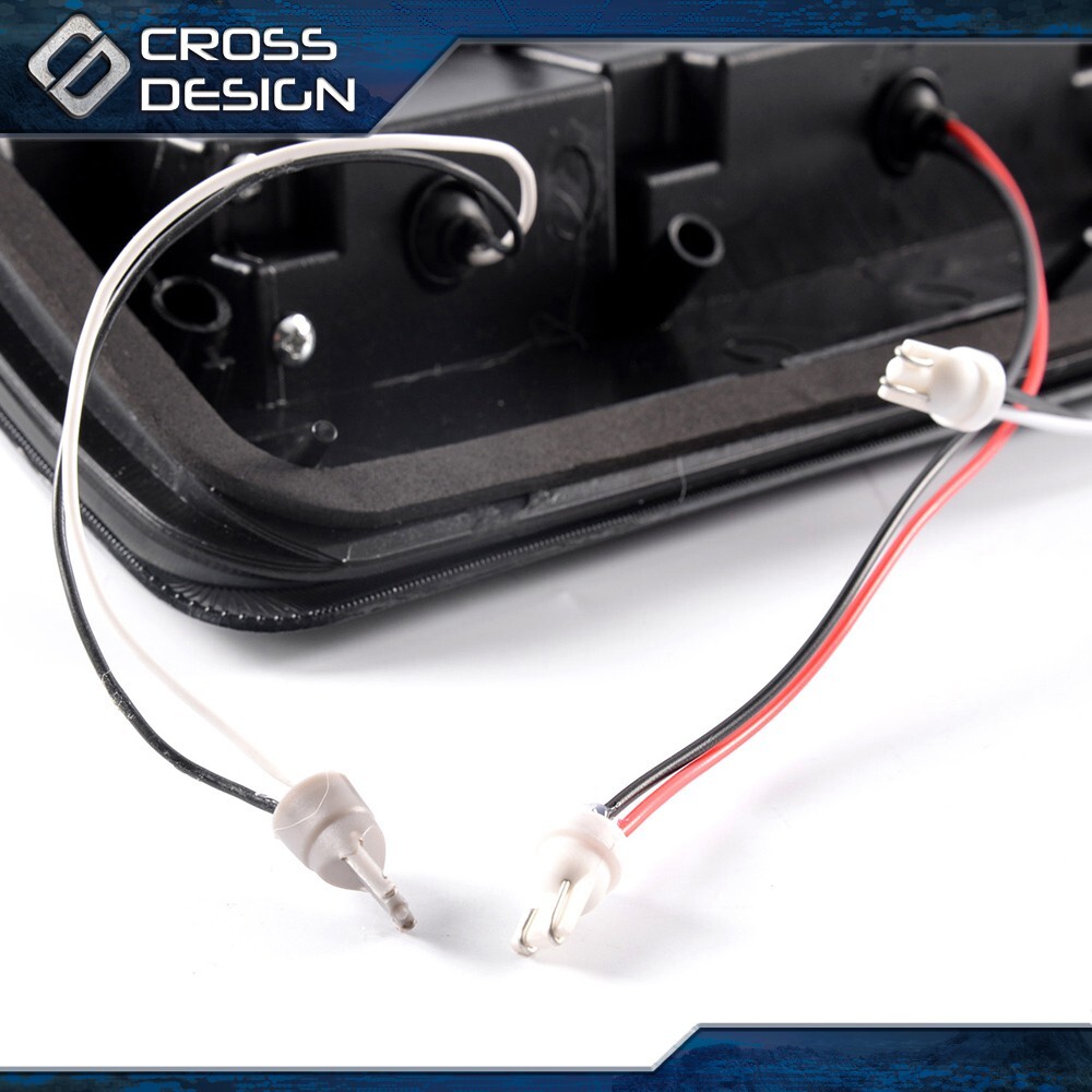 Fit For 2004-2008 Ford F-150 4.6L 5.4L Black LED 3rd Rear Brake Light Cargo Lamp