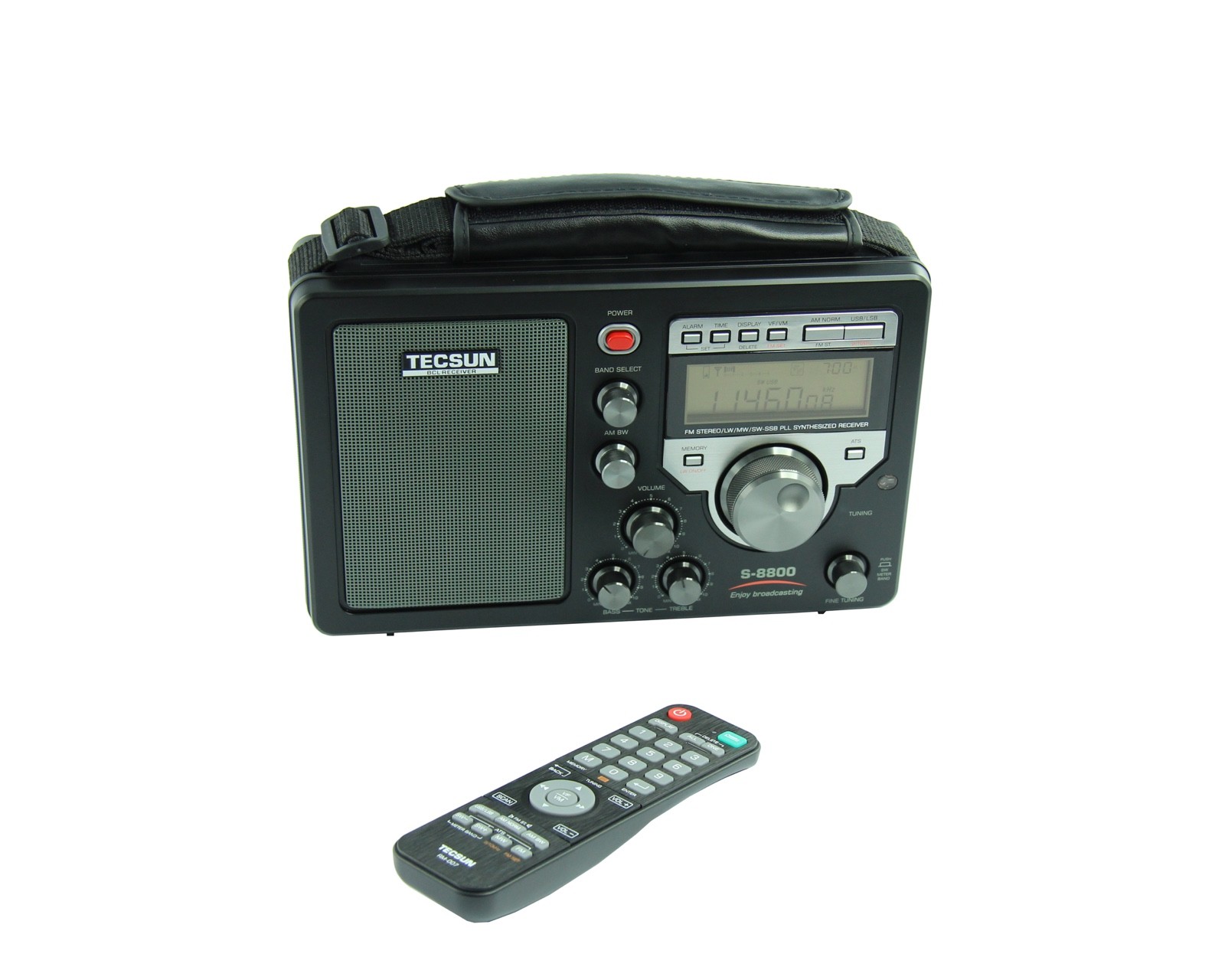 TECSUN S-8800 PLL DSP Triple Conversion AM/FM/LW/SW SSB Radio Receiver