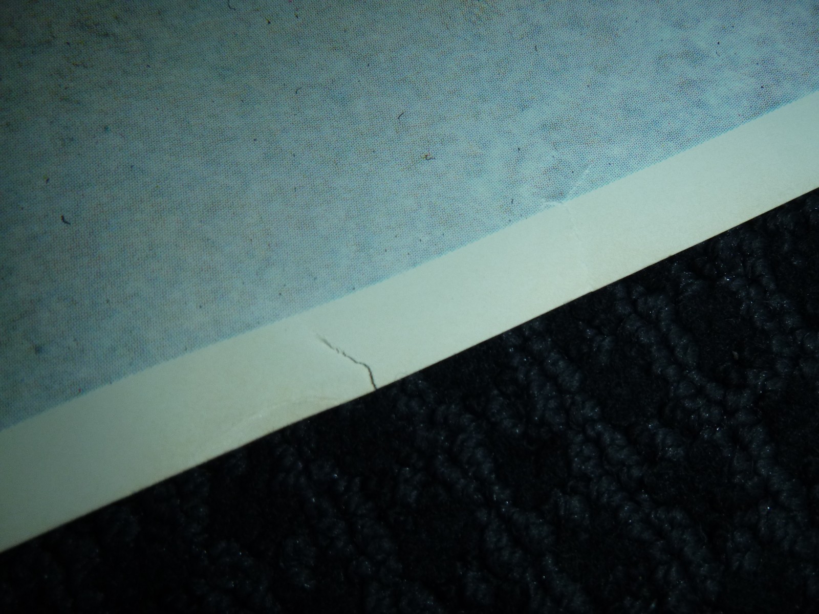 Vtg 1977 Elvis Presley Poster Blue Jump Suit 23x35" IL Papermaster