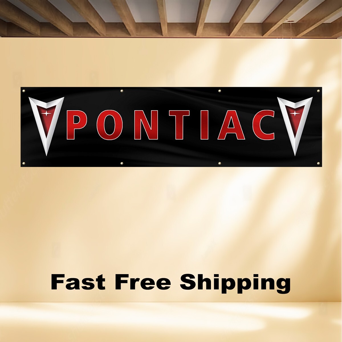 PONTIAC 2'X8' BANNER FLAG FIREBIRD TRANS AM