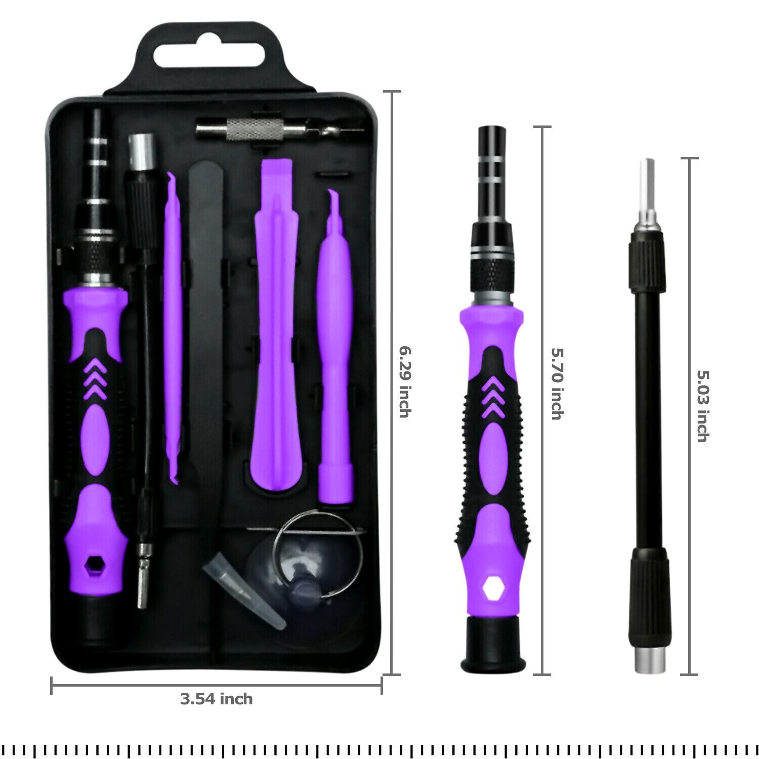 Set De Destornilladores Kit Conjunto Juego Herramientas Desarmadores El Mejor US