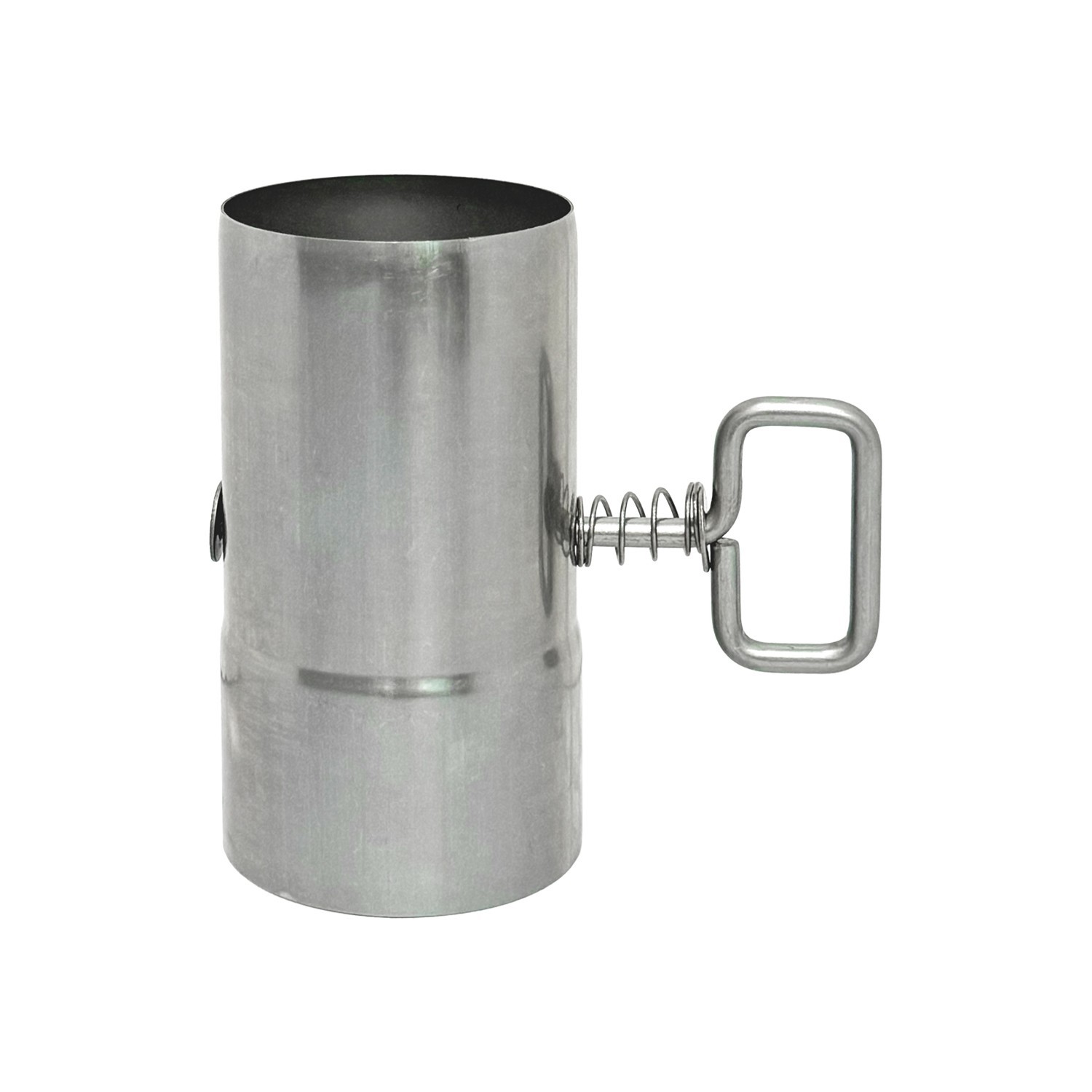 Stove Pipe with Damper 2.36" Stainless Steel Air Valve Chimney Flue for Stove