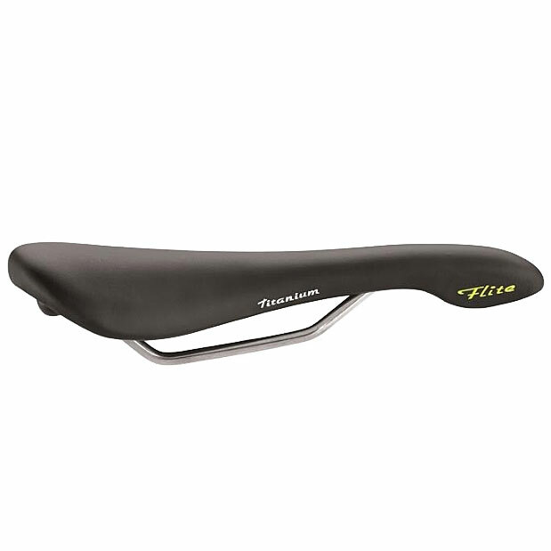 NEW SELLE ITALIA Flite 1990 Classic Titanium Rails Bicycle Saddle: Black